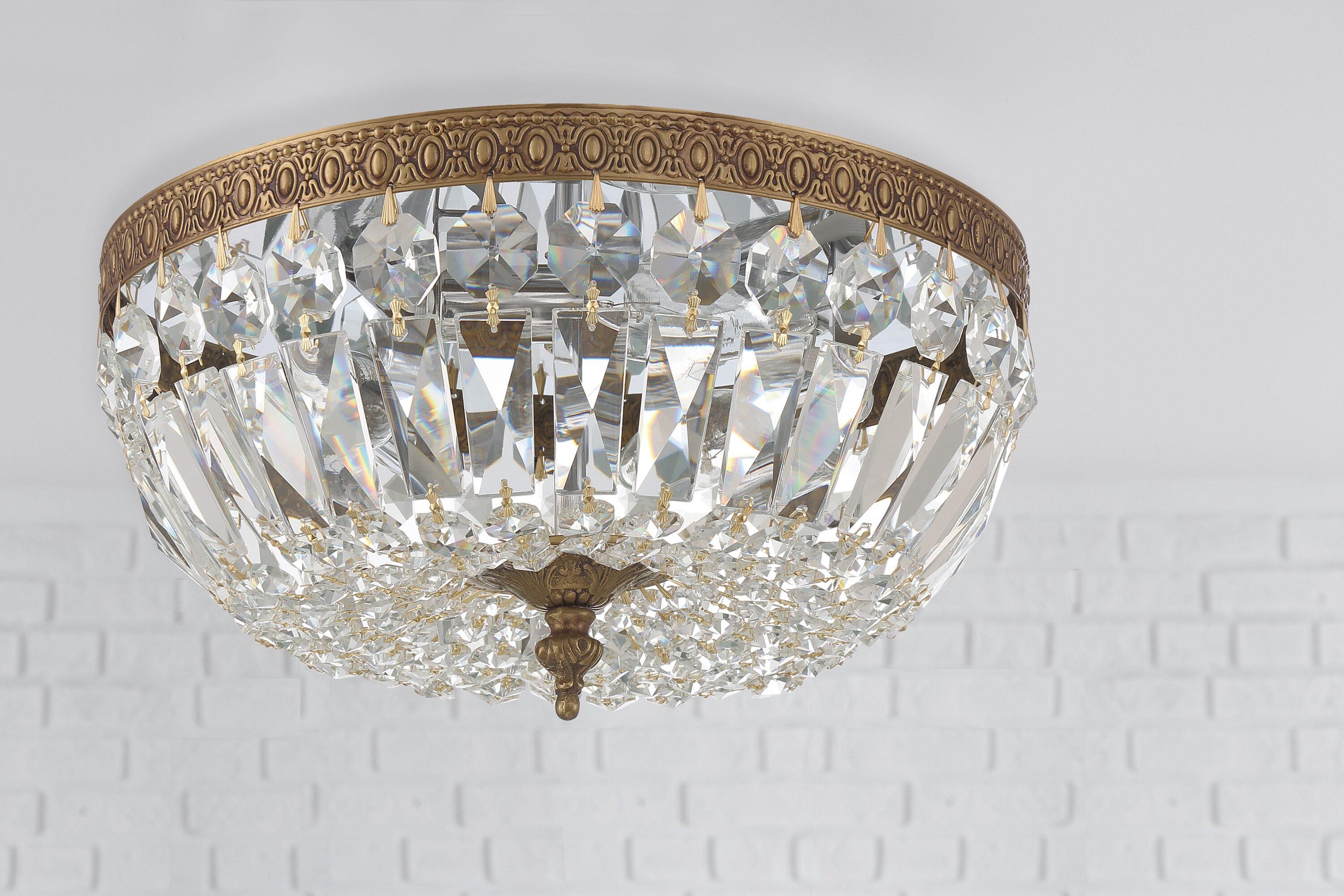 Crystorama Lighting - Three Light Ceiling Mount - Ceiling Mount - Three Light