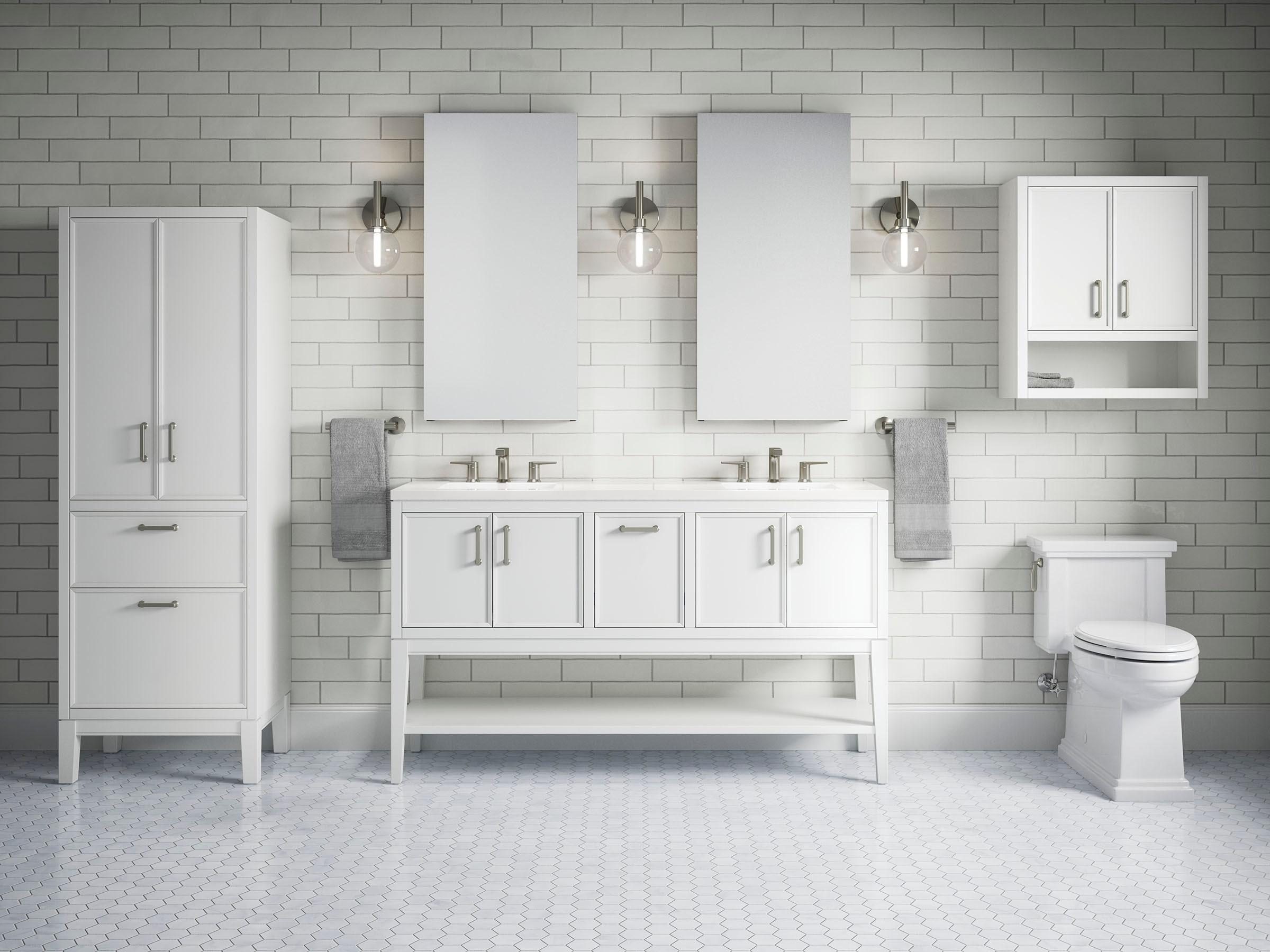 Winnow 60-In Bathroom Vanity Set