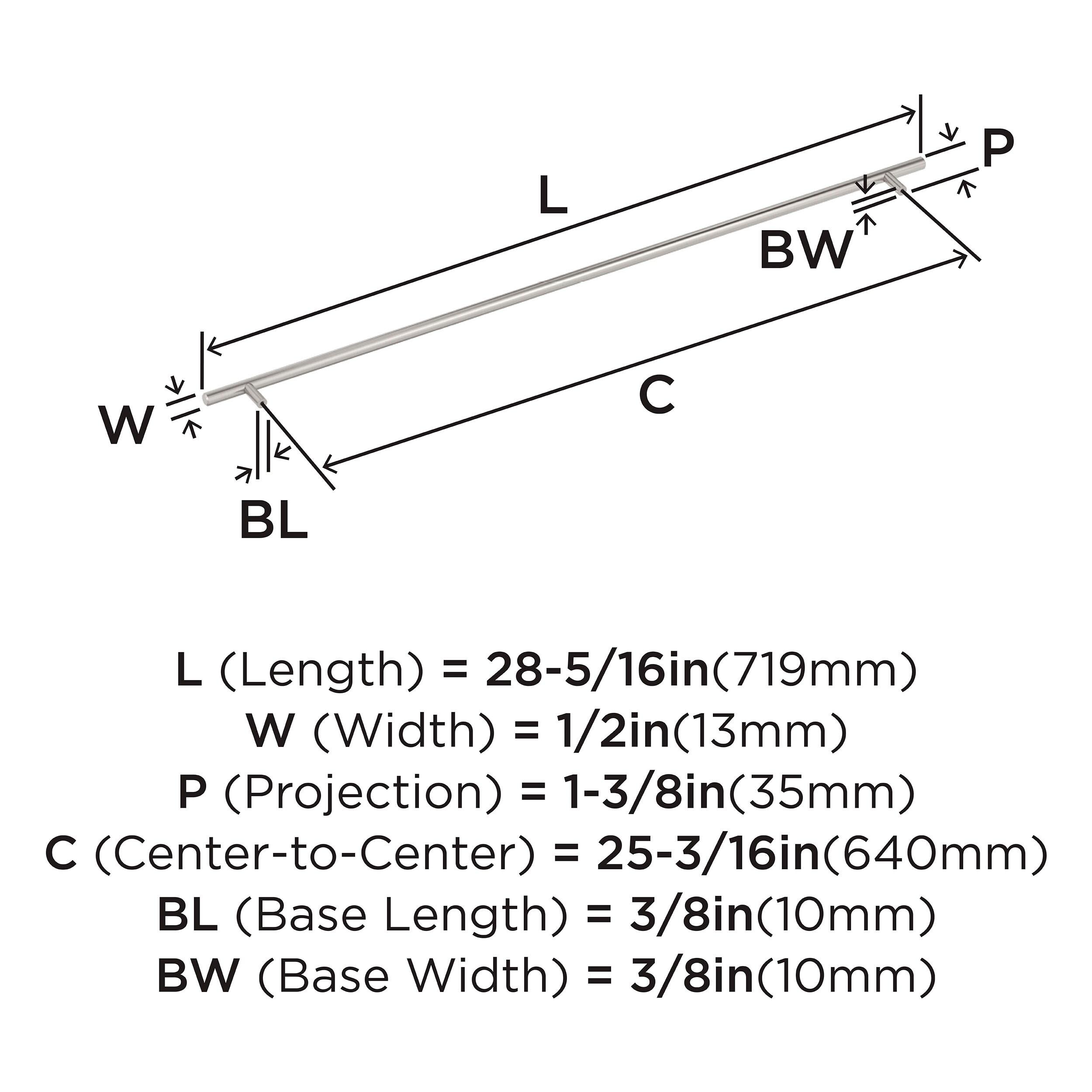 Bar Pulls Center to Center Bar Pull