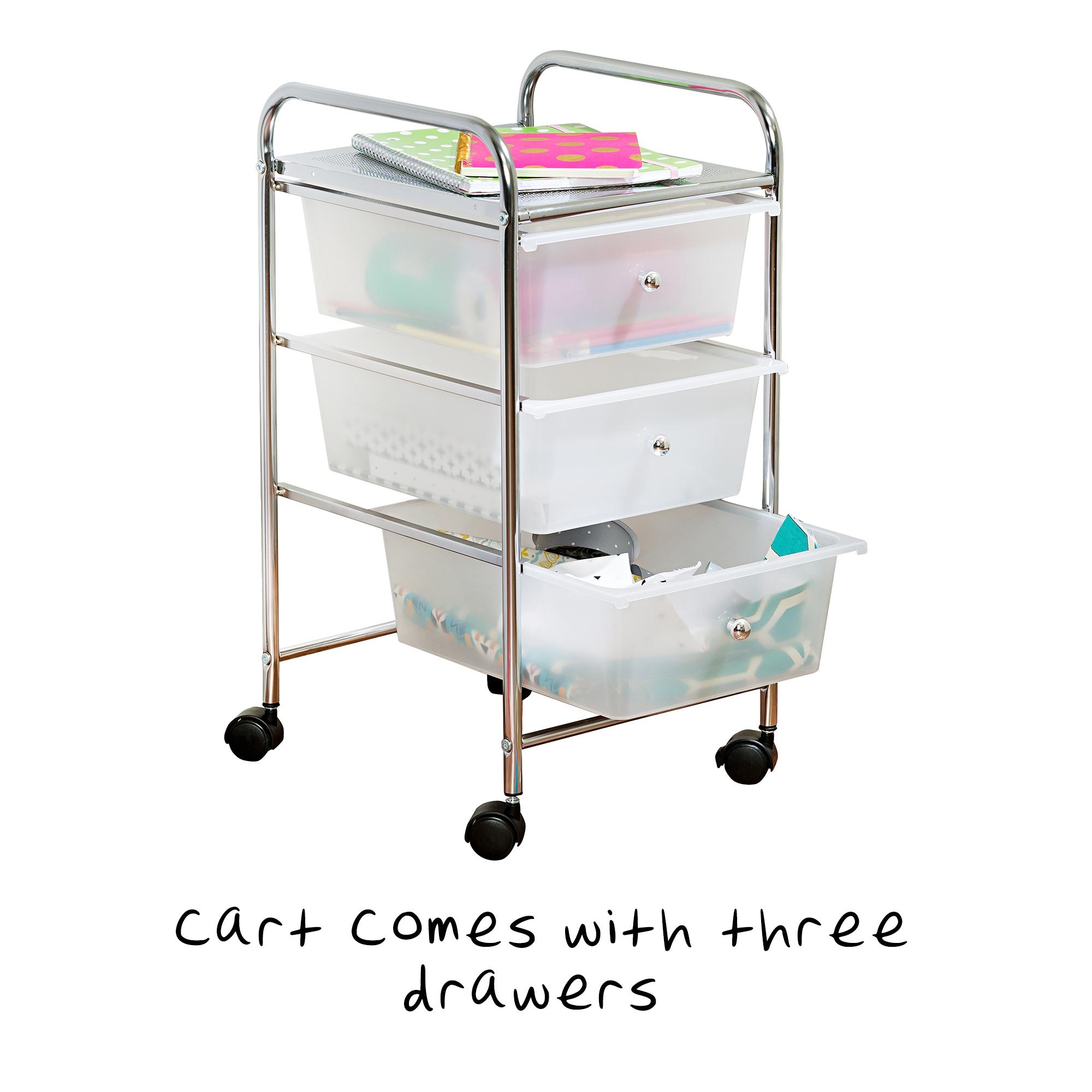 Eliannys 3 Drawer Storage Drawer