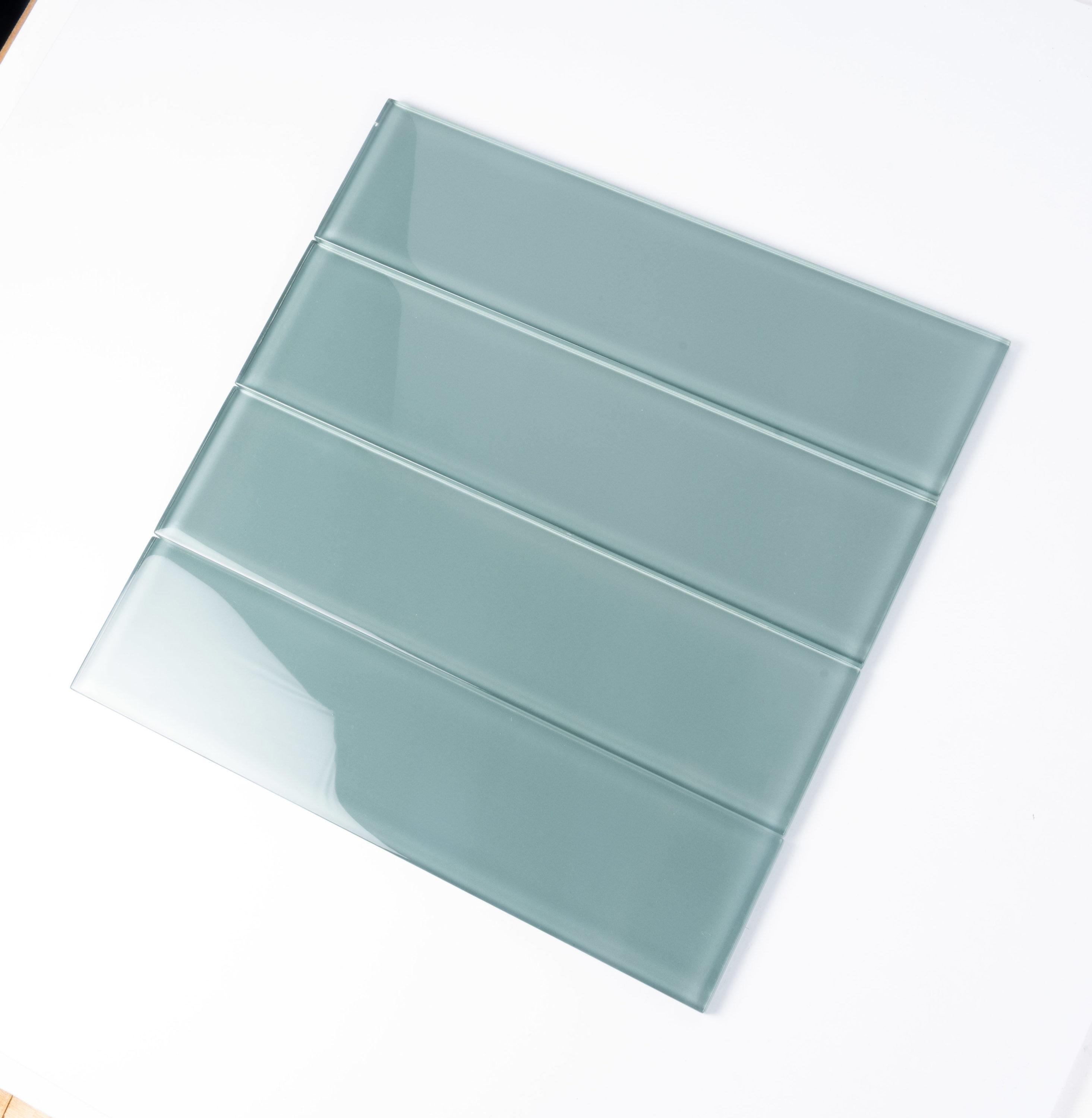 Apollo Tile 3" X 12" Glass Brick Look Subway Wall Tile