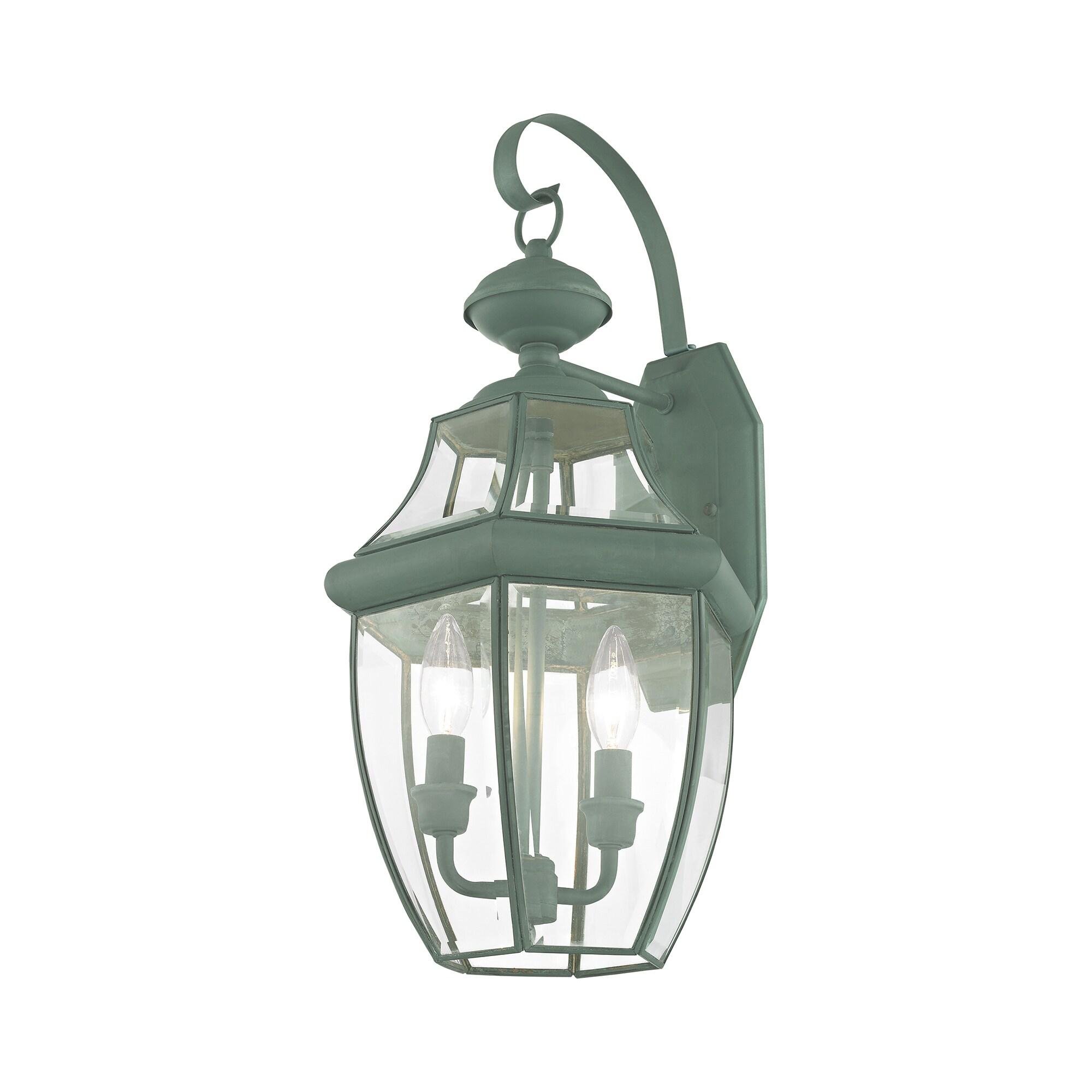 Livex Lighting Monterey 2 - Light Wall Light in  Verdigris