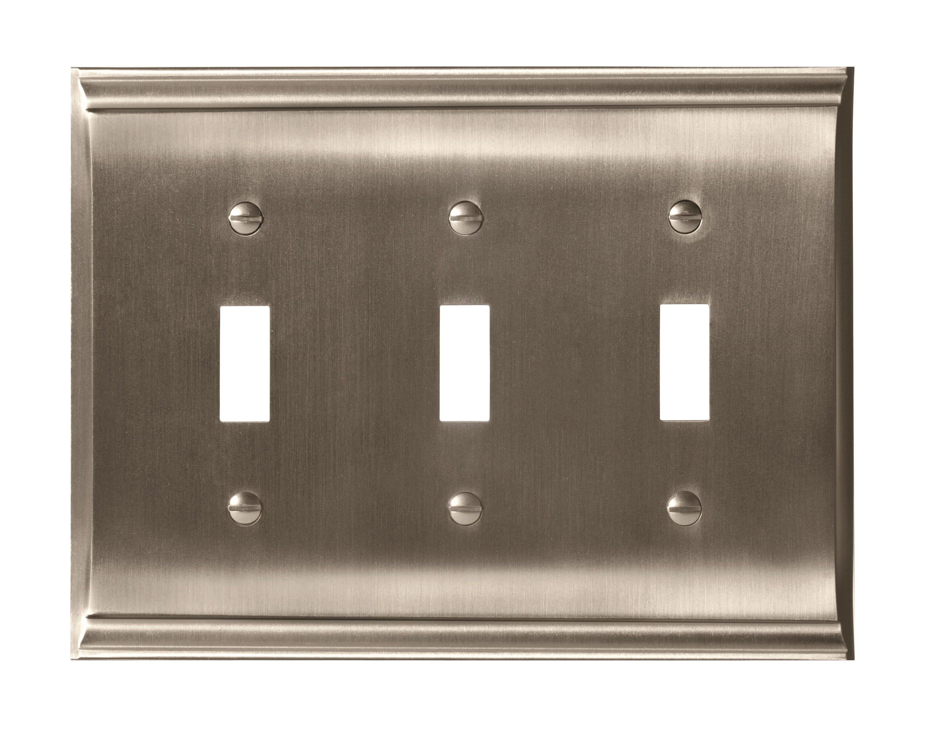 Candler 3-Gang Toggle Light Switch Wall Plate