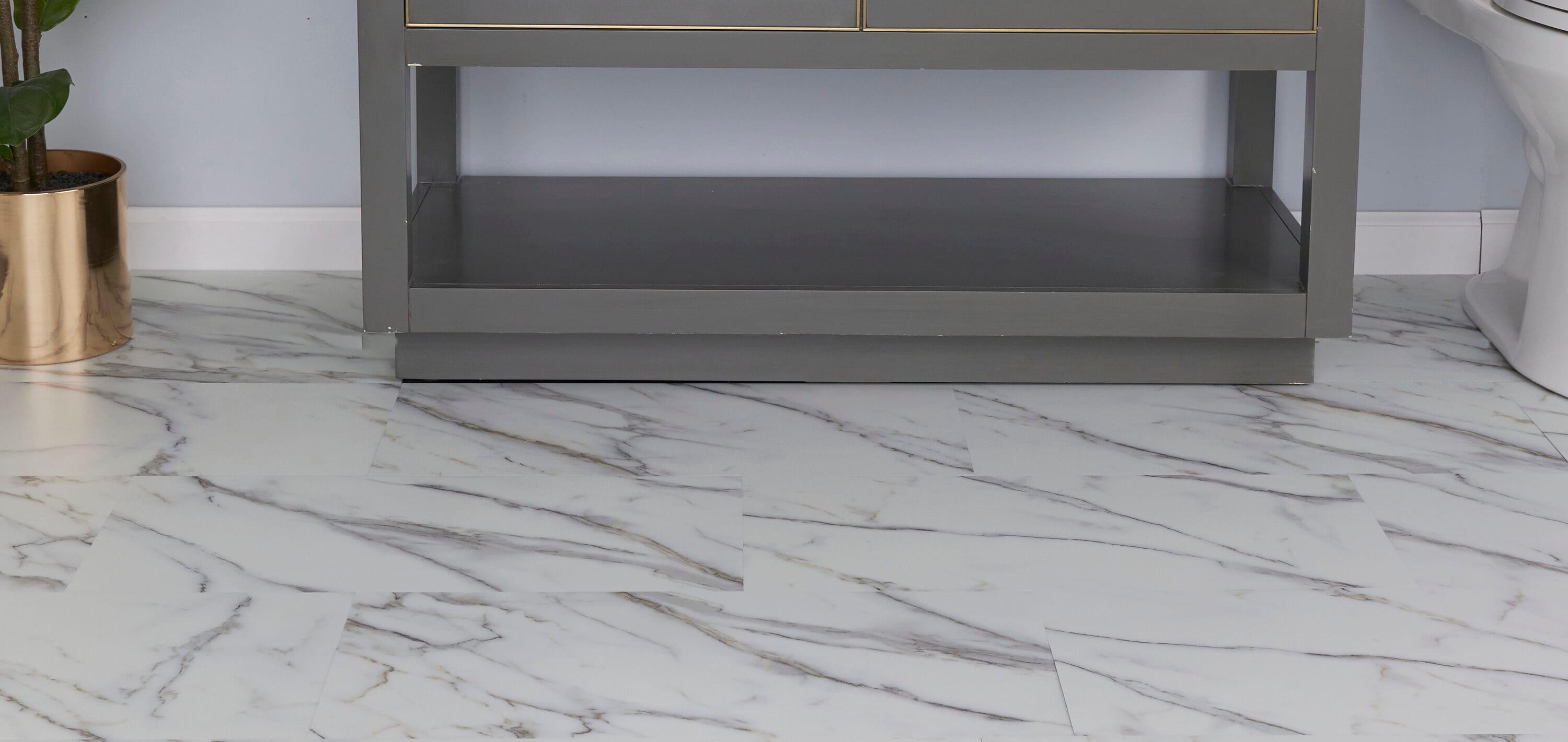GlueCore Classic 22mil x 12" W x 24" L Glue Down Vinyl Tile Flooring
