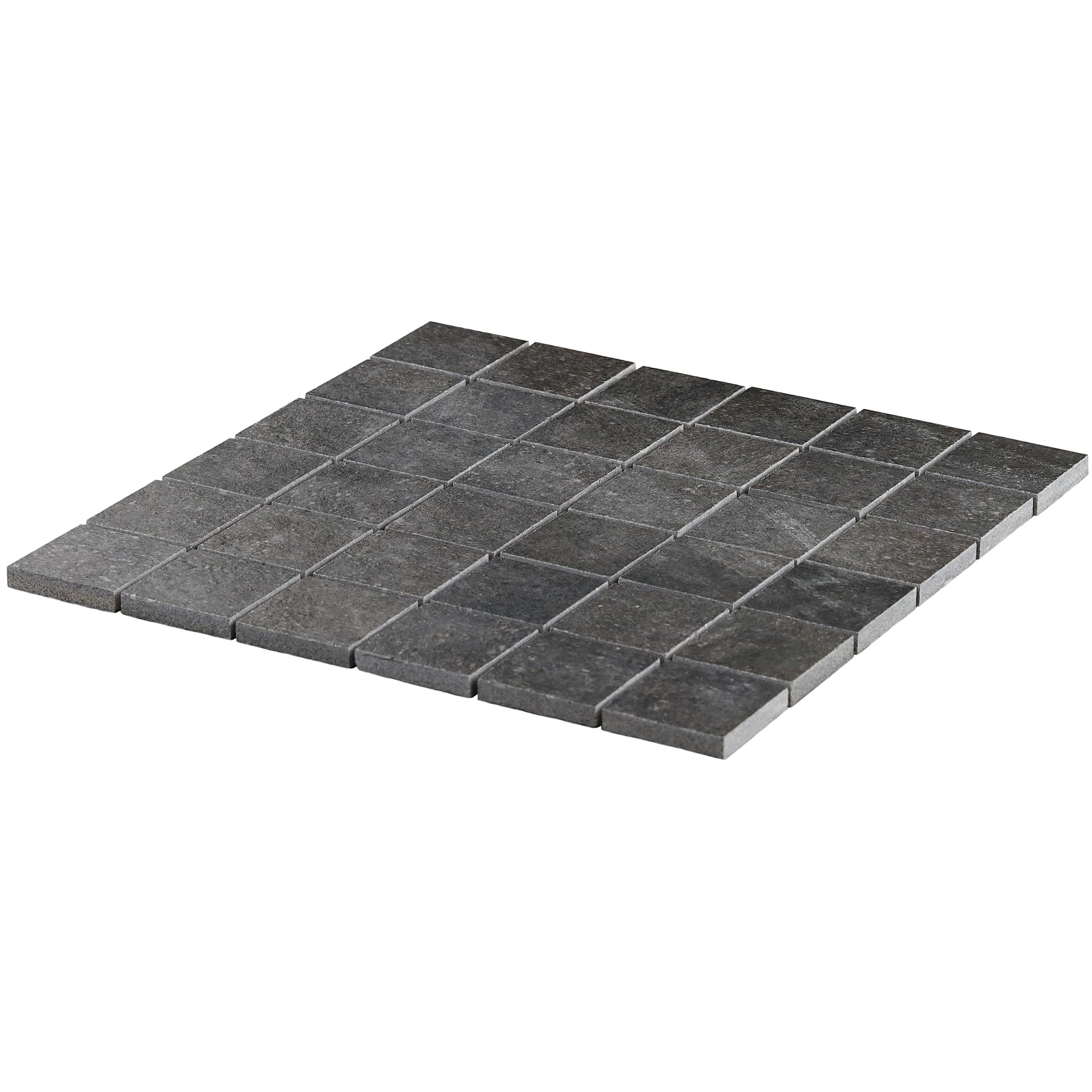 Dominion 11.81" x 11.81" Matte Porcelain Floor & Wall Mosaic Tile (0.97 Sq. Ft./Each)