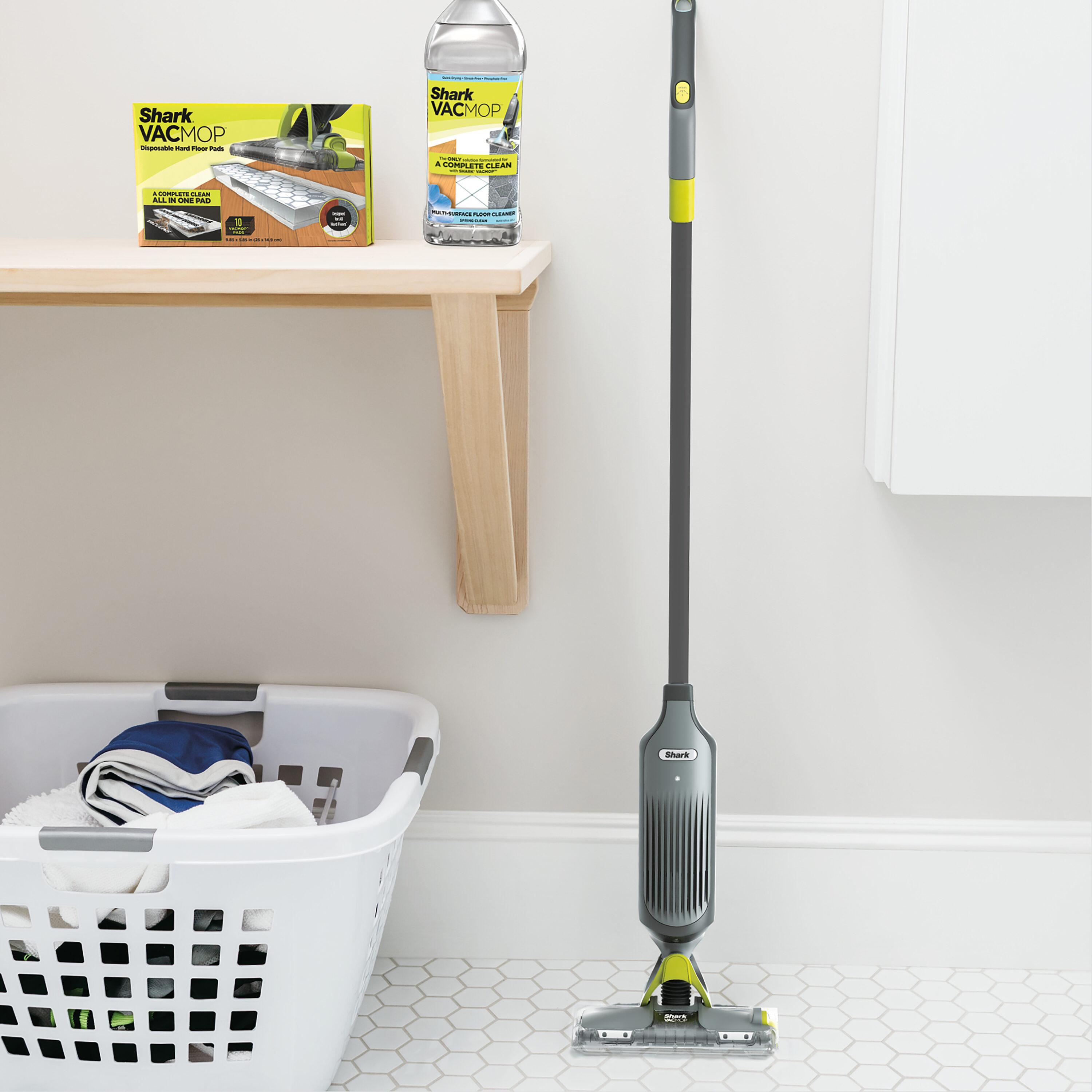 Shark Vacmop Pro Cordless Hard Floor Disposable Pad Vacuum Mop, Charcoal Gray