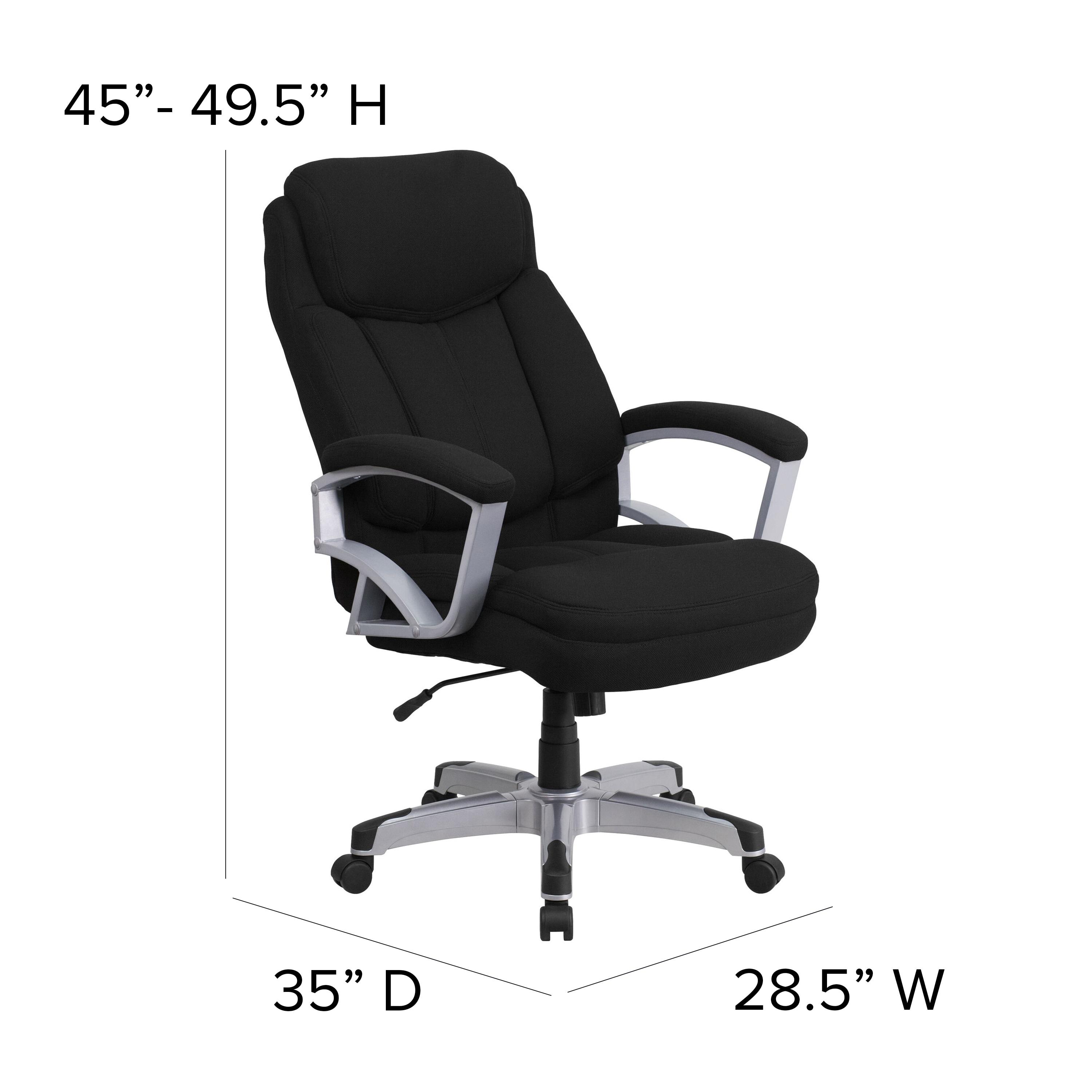 Rosalie Big & Tall 500 lb. Rated Executive Swivel Ergonomic Office Chair