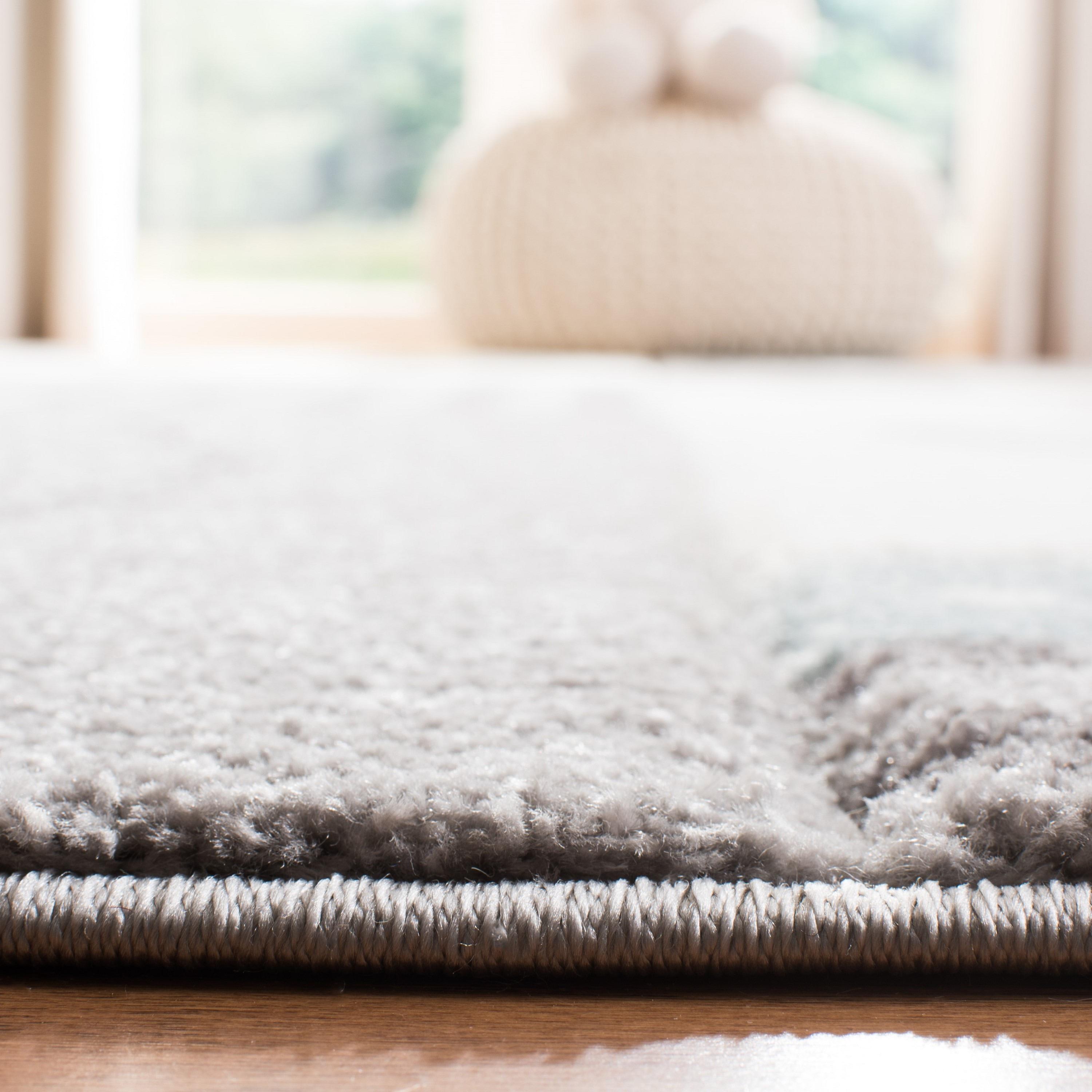 Carousel Kids  CRK188 Loomed Indoor Area Rug - Grey/Ivory - 2'x3' - Safavieh