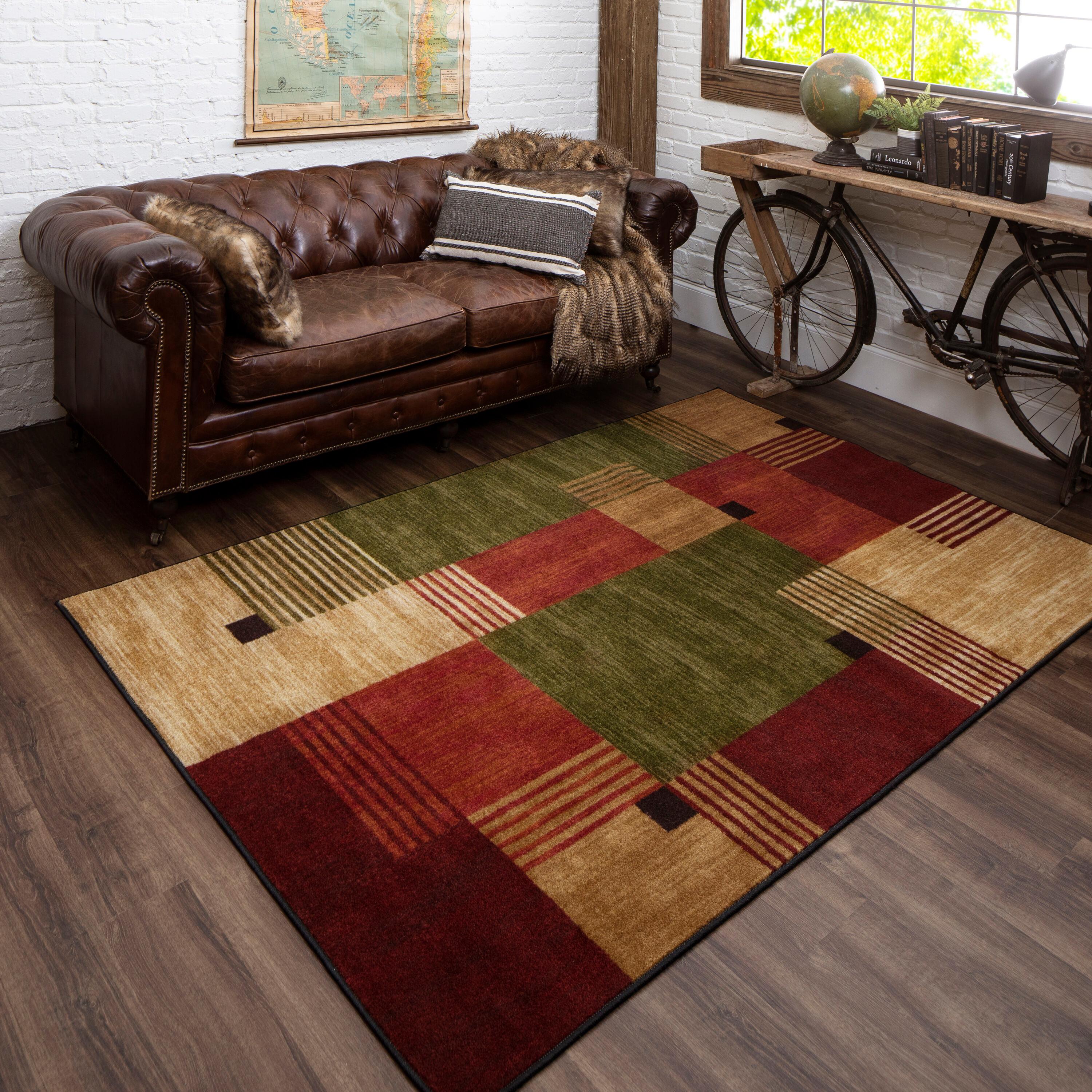 Mohawk Home Alliance Indoor Geometric Area Rug, Multi, 6' x 9'