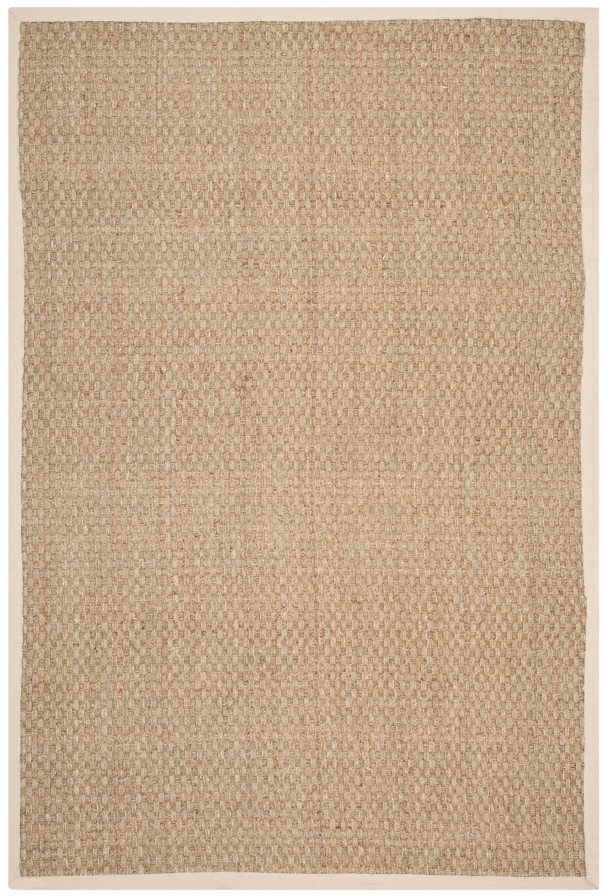 Natural Fiber NF114 Power Loomed Area Rug - Natural/Ivory - 5'x8' - Safavieh.