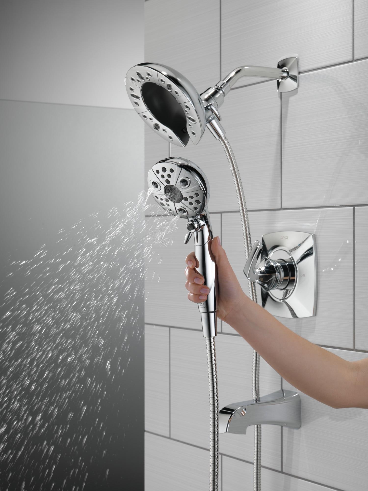 Vesna Single-Function Tub Shower Faucet Set, Shower Trim Kit with In2ition Shower Head and Valve