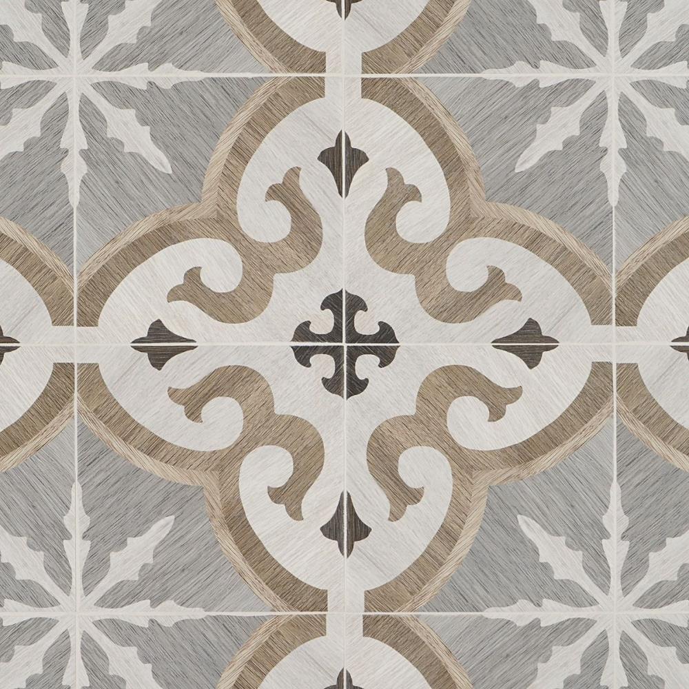 Beverly 8" x 8" Porcelain Patterned Wall & Floor Tile (12.91 sq. ft./ Case)
