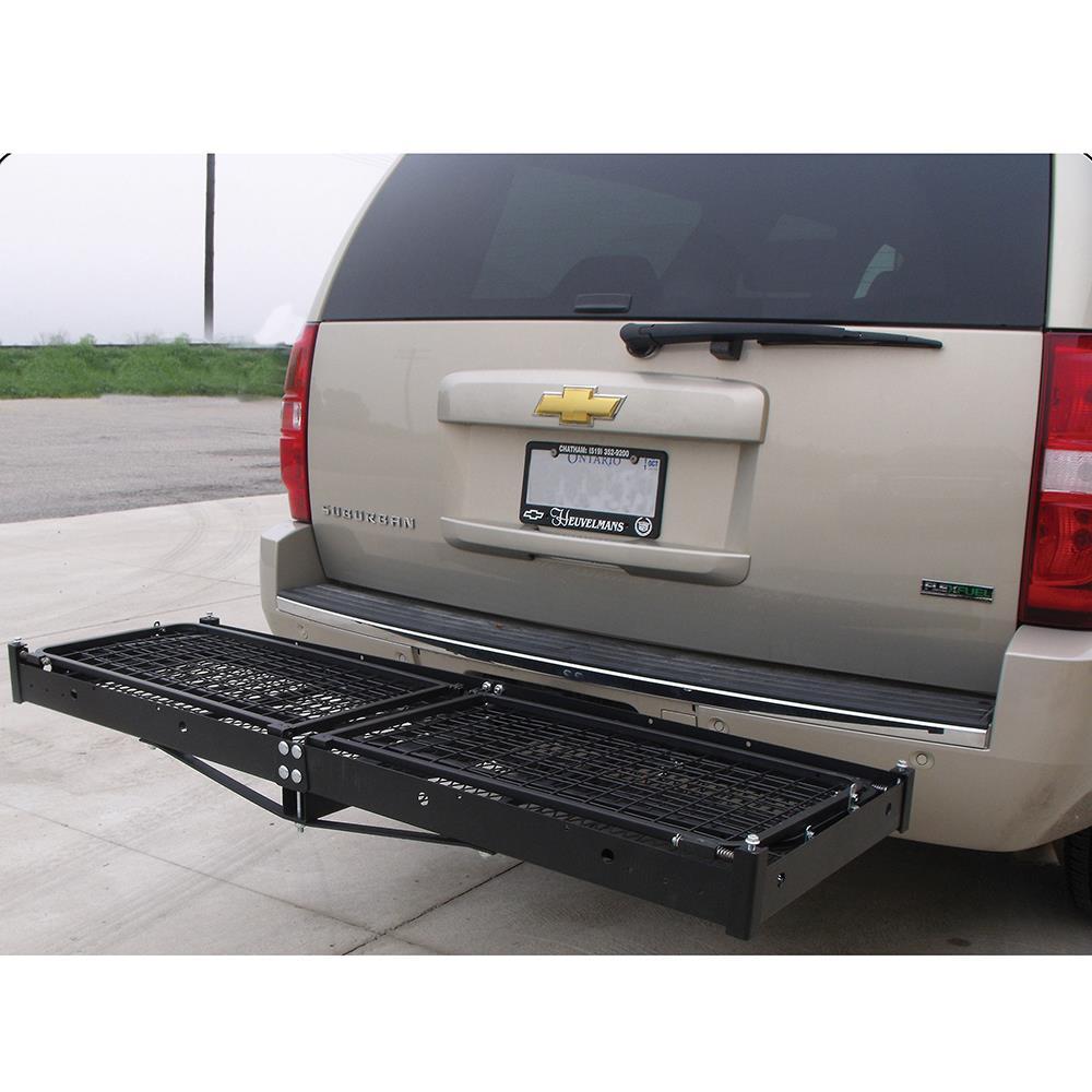 Erickson 07496 Folding Cargo Carrier with Sides, 500 lb Rated