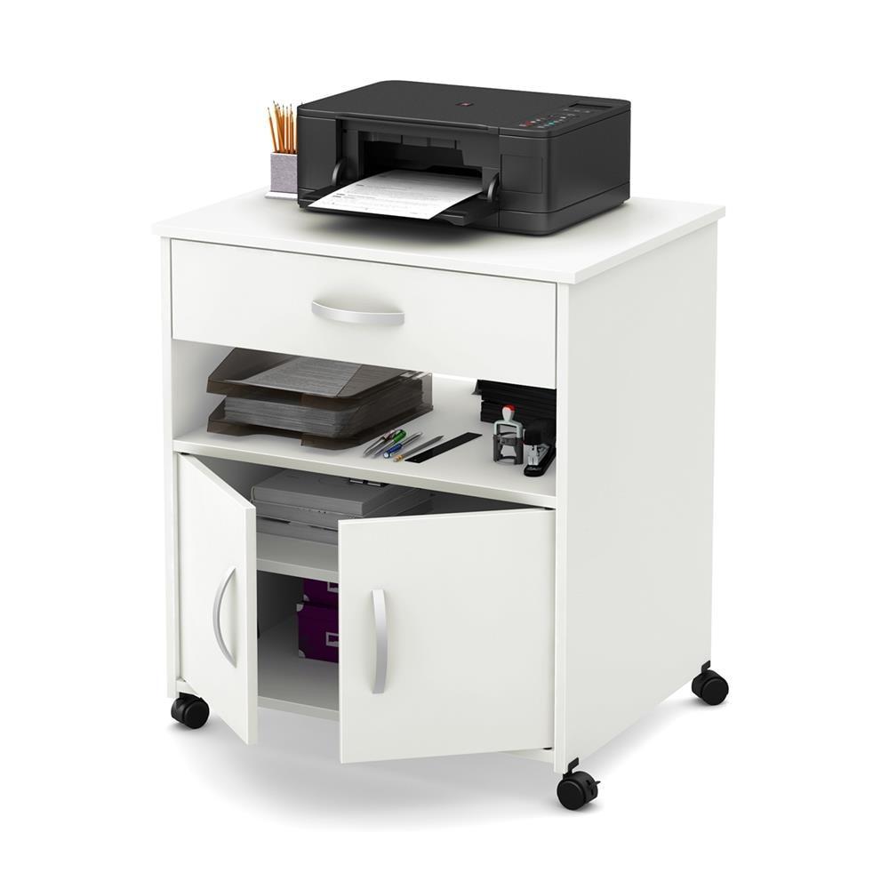 Axess 29.13'' H x 23'' W 1 Printer Stand with Wheels