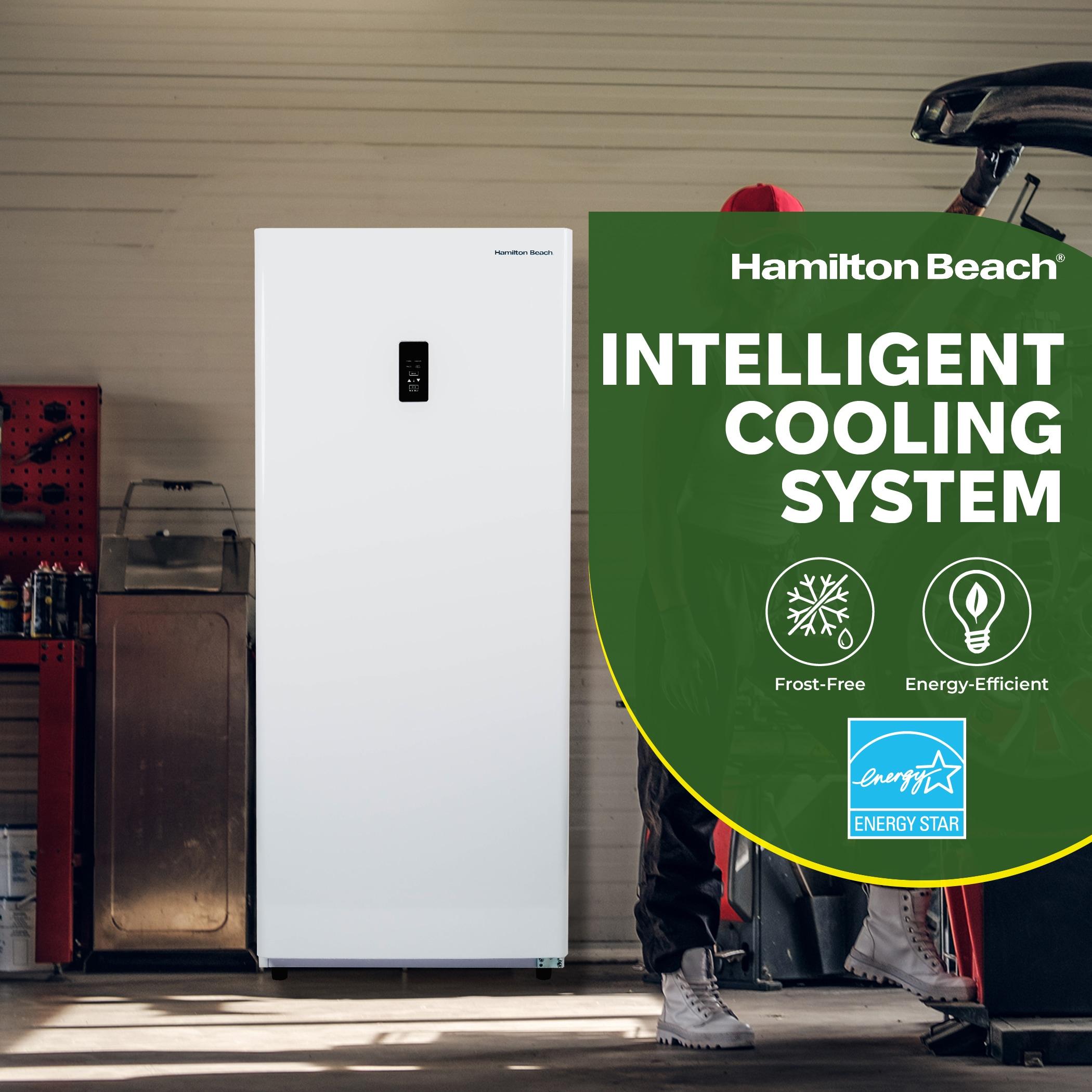 Hamilton Beach Hamilton Beach 17 Cu Ft Upright Convertible Refrigerator/Freezer HBFRF1798-WHITE