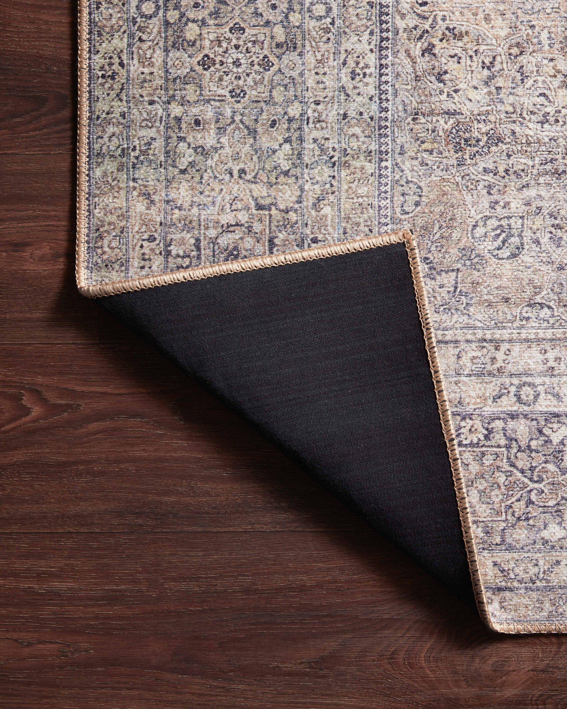 Loloi II Wynter WYN-03 Silver / Charcoal Oriental Area Rug 7'-6" x 9'-6"