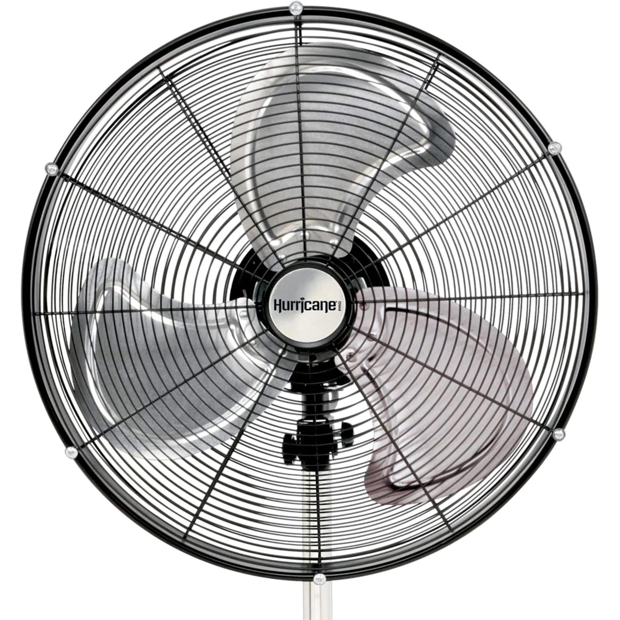 Hurricane Pro 3 Adjustable Speed High Velocity Metal Box Fan