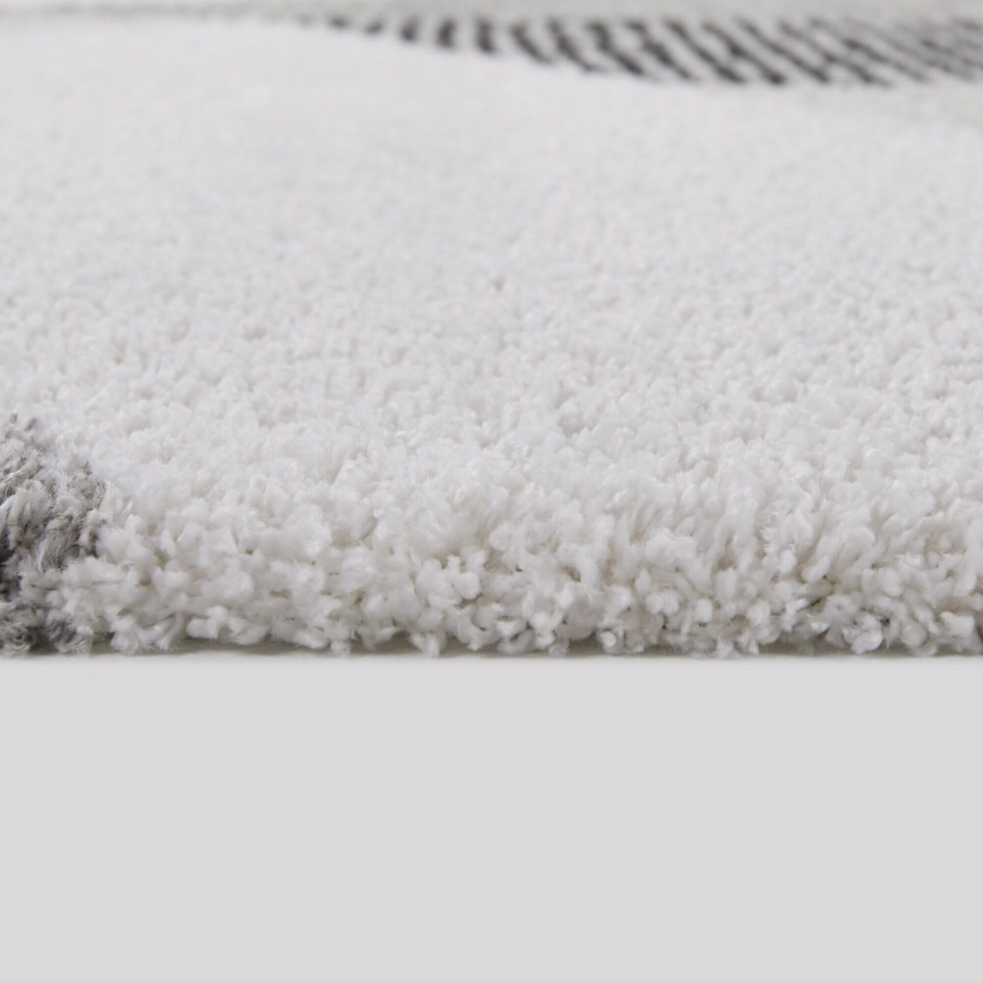 5'3"x7' Merril Mid-Century Modern Geometric Rug Gray - Balta Rugs: Indoor High Pile, Fade & Stain-Resistant, OEKO-TEX Certified