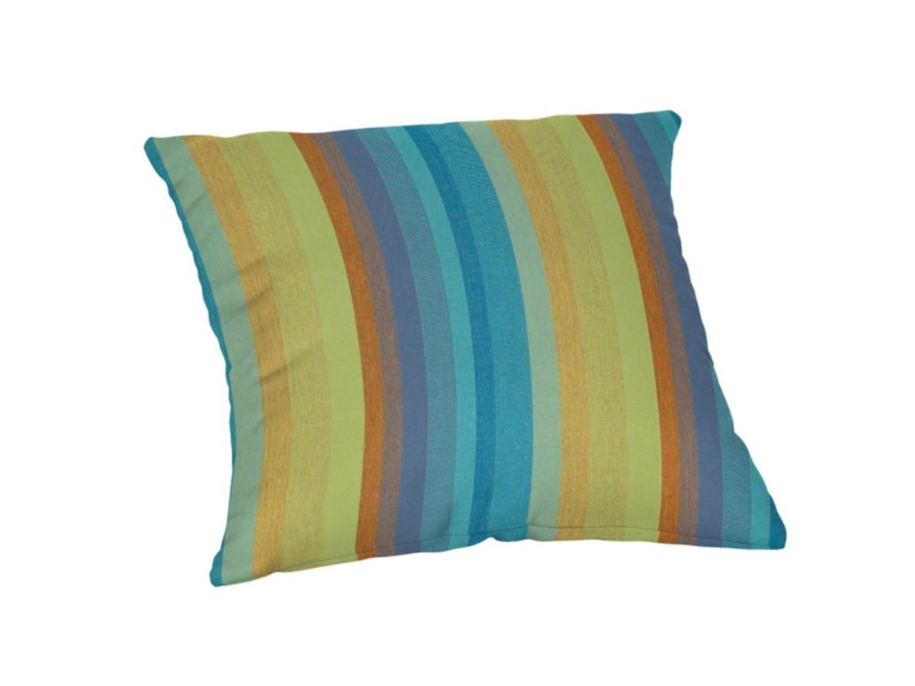 Striped Sunbrella® Indoor/Outdoor Throw Pillow