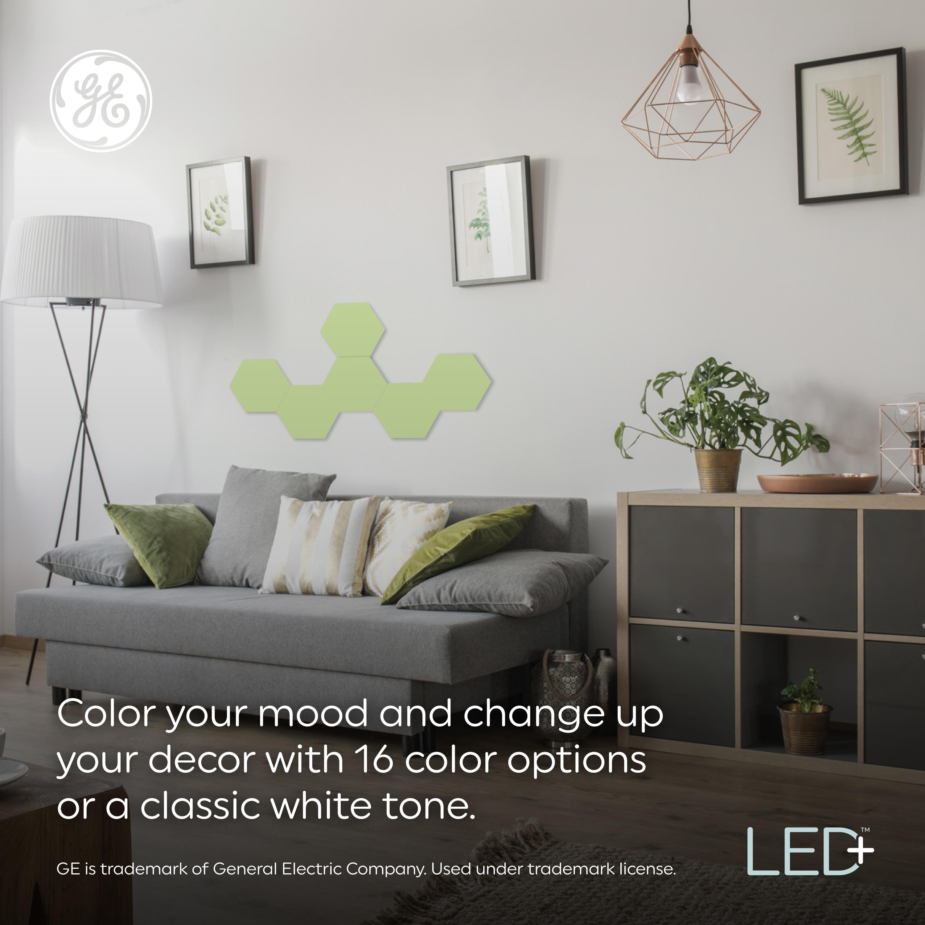 GE LED Color Changing PAR38 LED Outdoor Floodlight Bulb: Multicolored, 1300 Lumens, Energy Star, E26 Base, 15W