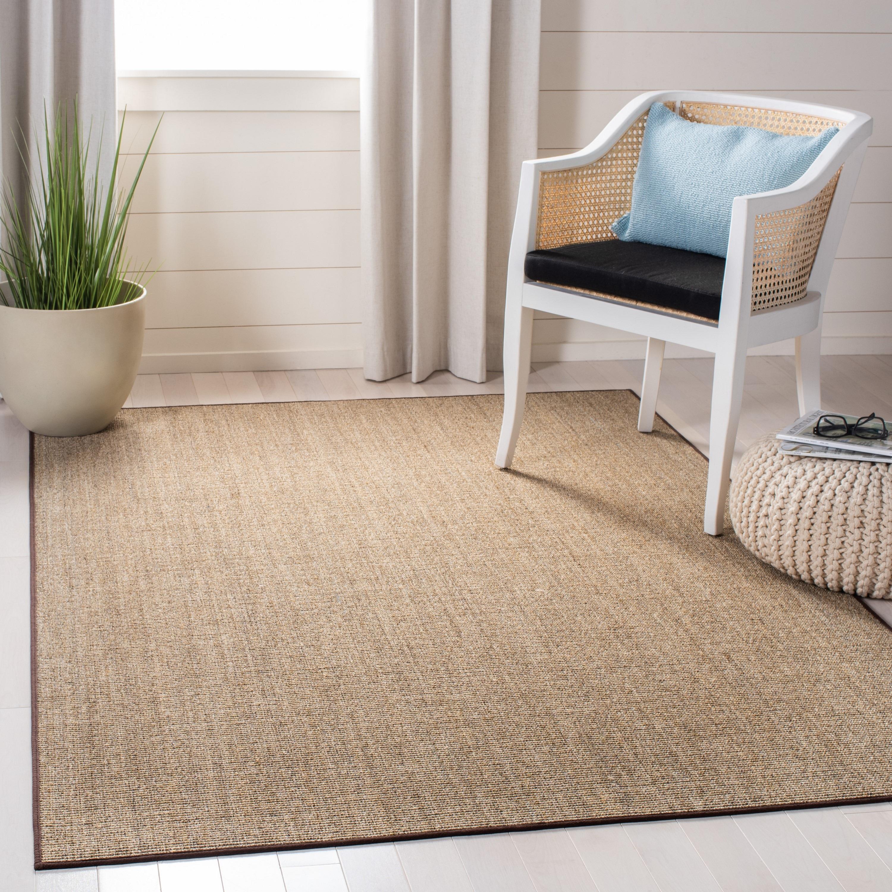 Martha Stewart 60% Sisal And 40% Jute Solid Color Rug