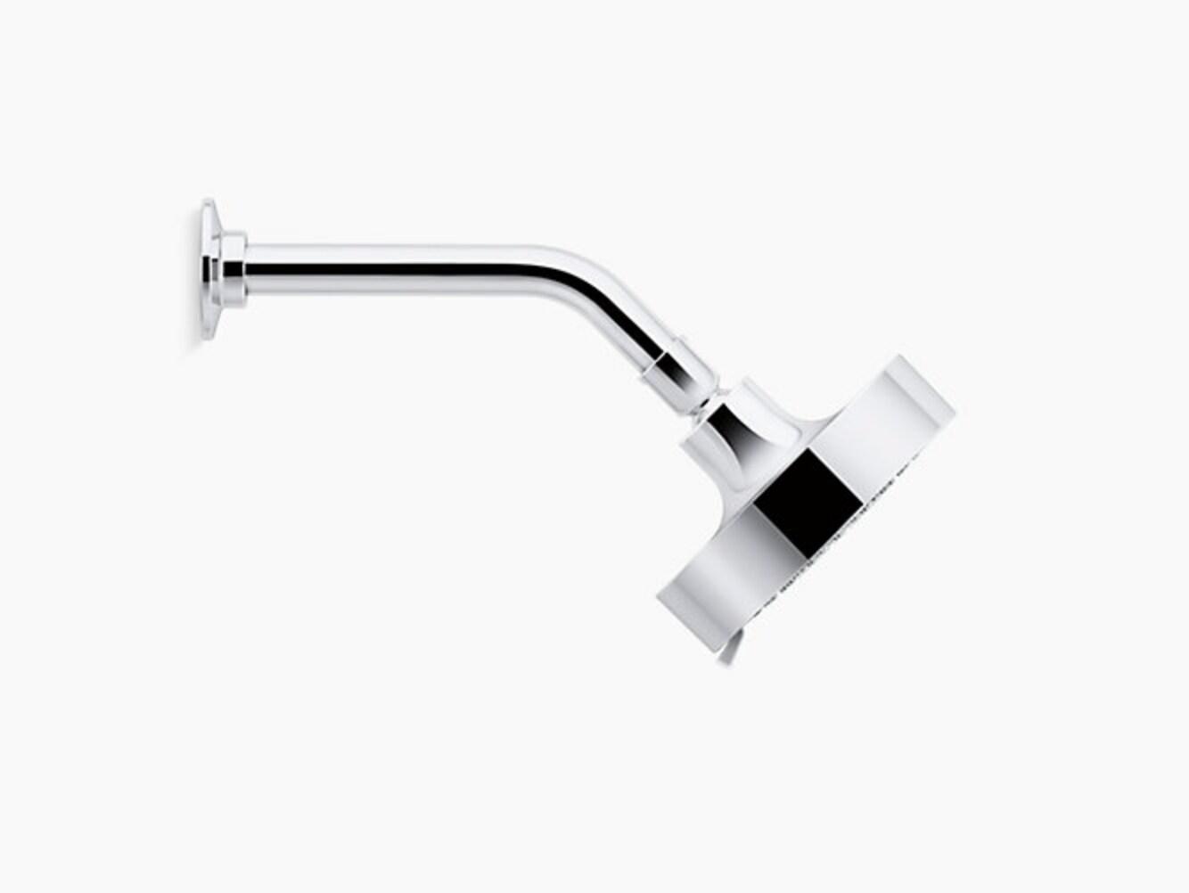 Kohler Purist 2.5 Gpm Multifunction Wall Mount Showerhead, Three Spray Settings, 5.5" High Pressure Spray Head