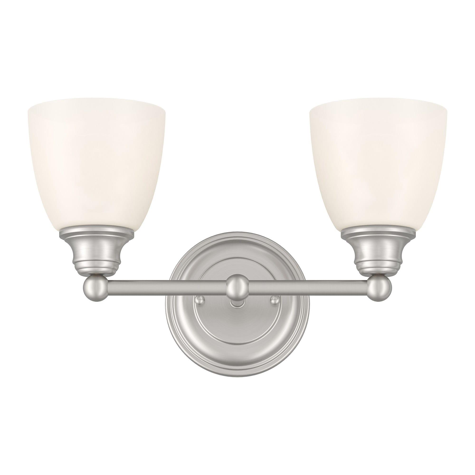 Livex Lighting Somerville 2 - Light Vanity in  Brushed Nickel