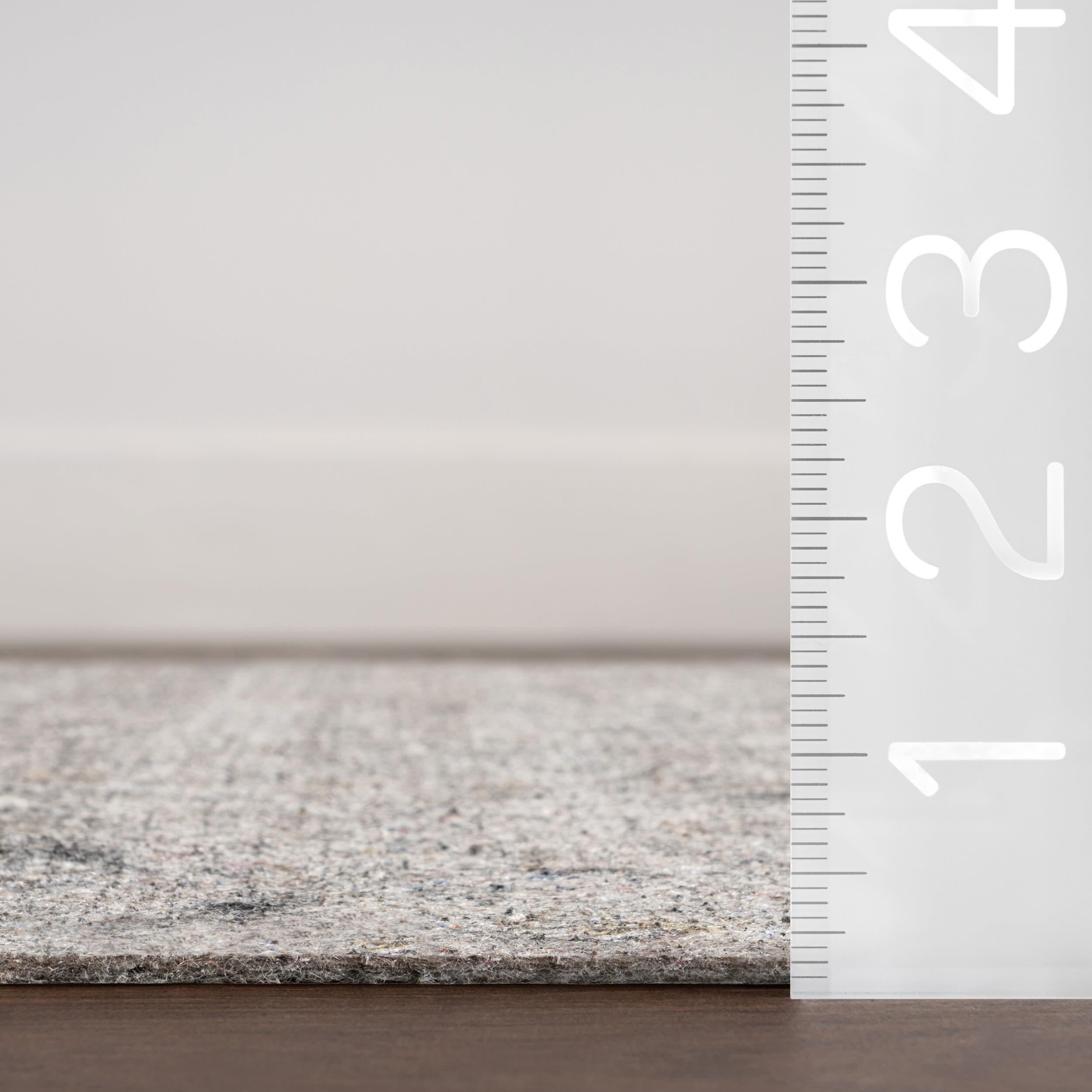 Nuloom Brody Eco-Friendly Non Skid Rug Pad, Square 4', Gray