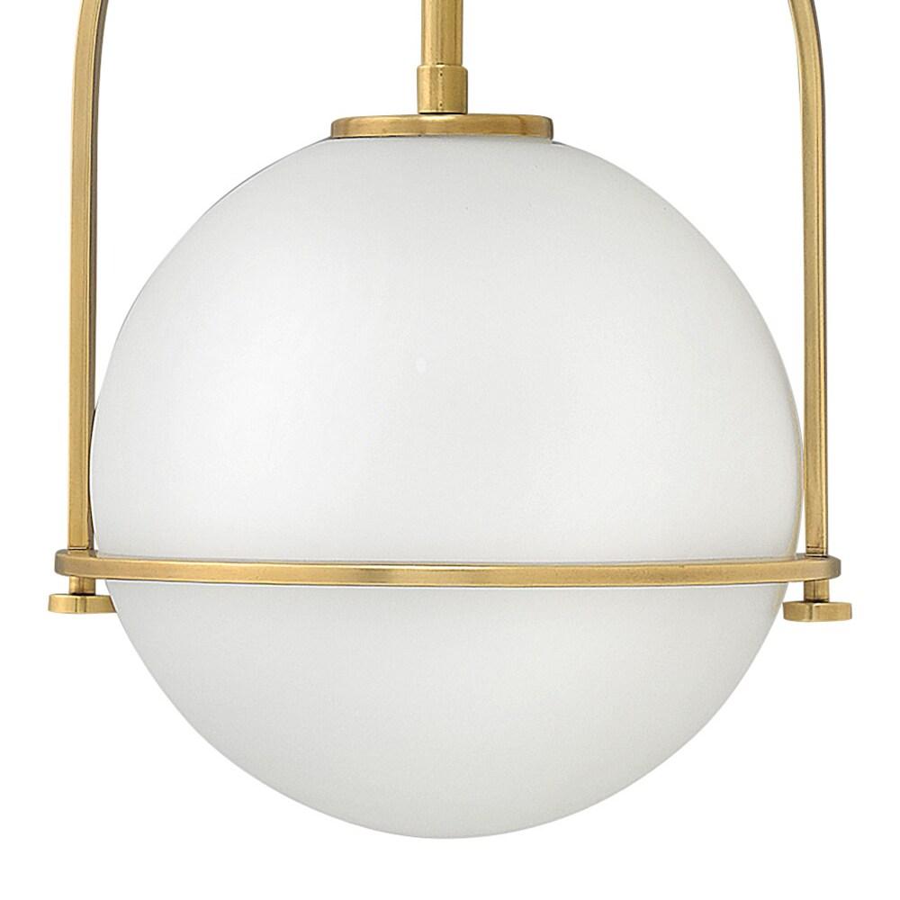 Arie Single Light Glass Dimmable Pendant