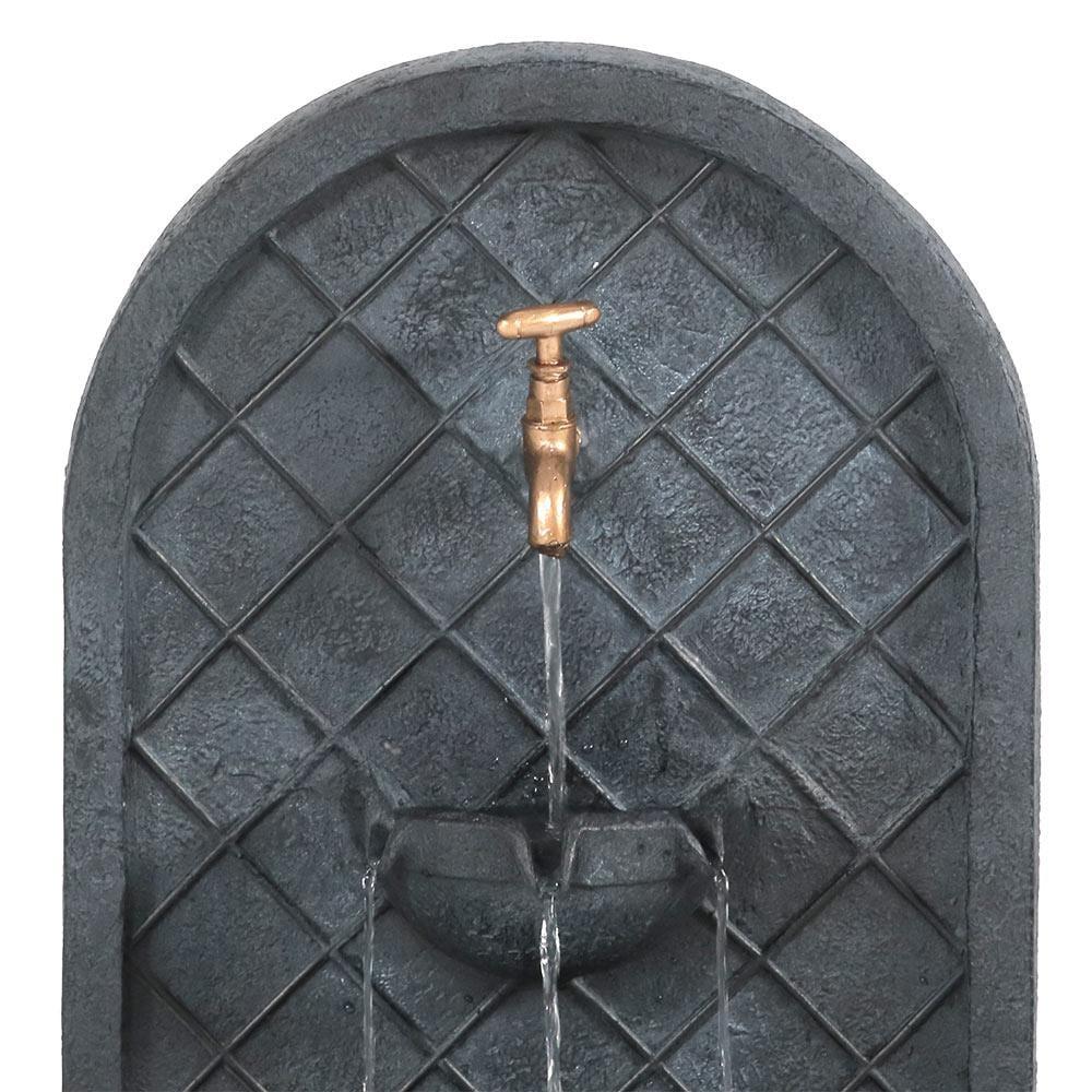 Millwood Pines Tristin Weather Resistant Wall Base Fountain