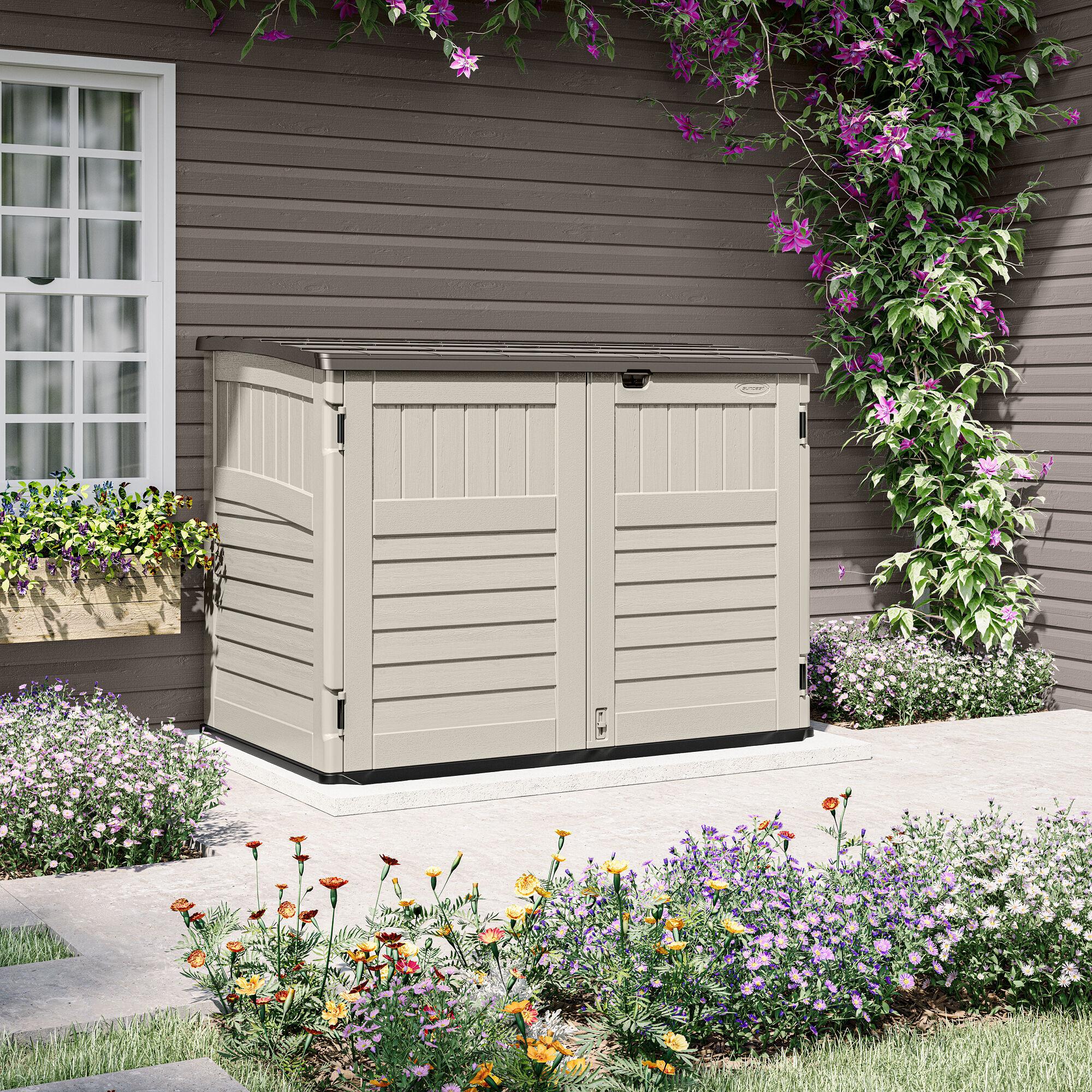 Suncast Horizontal Storage Shed