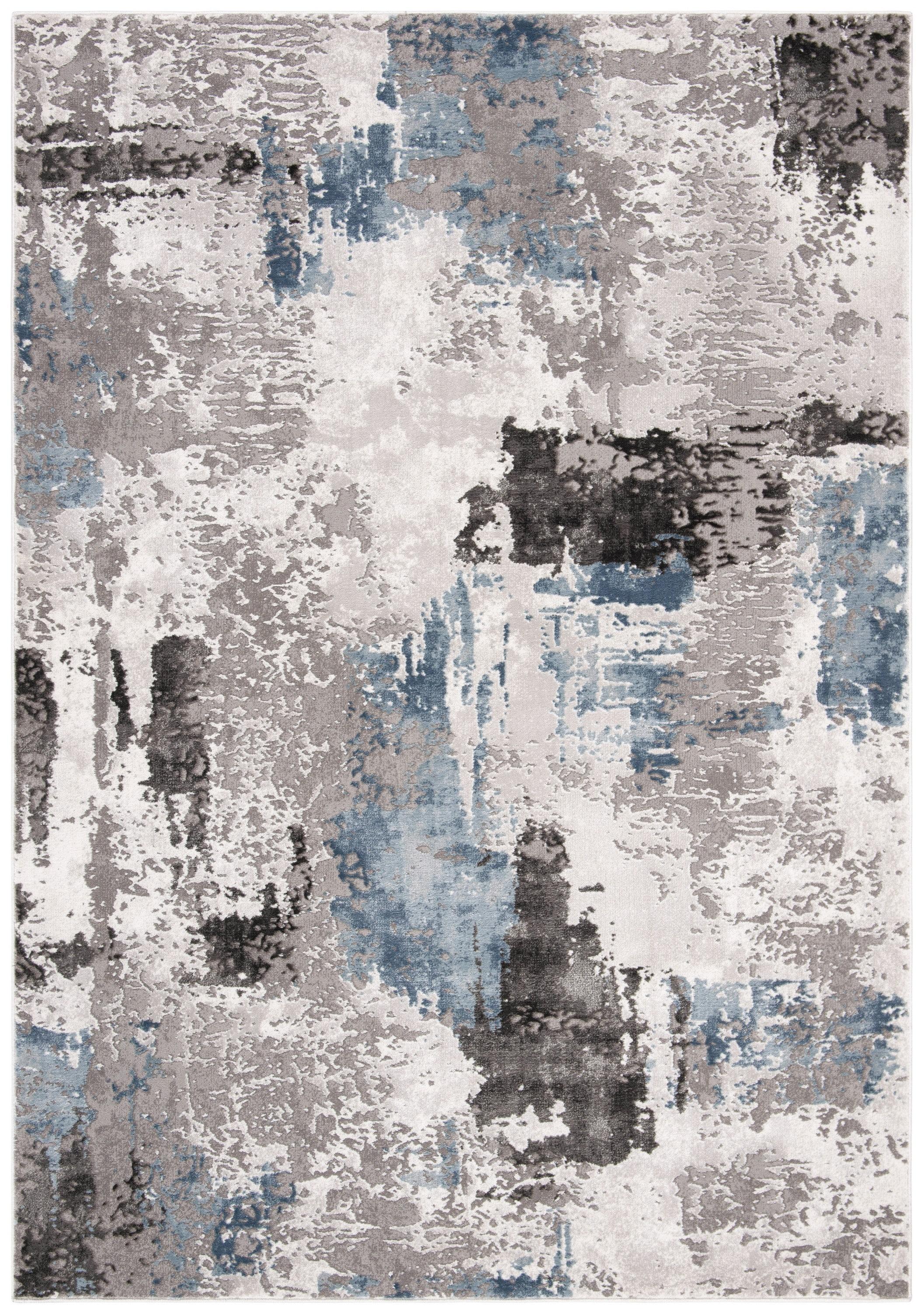 Craft CFT820 Loomed Indoor Area Rug - Grey/Blue - 5'3"x7'6" - Safavieh