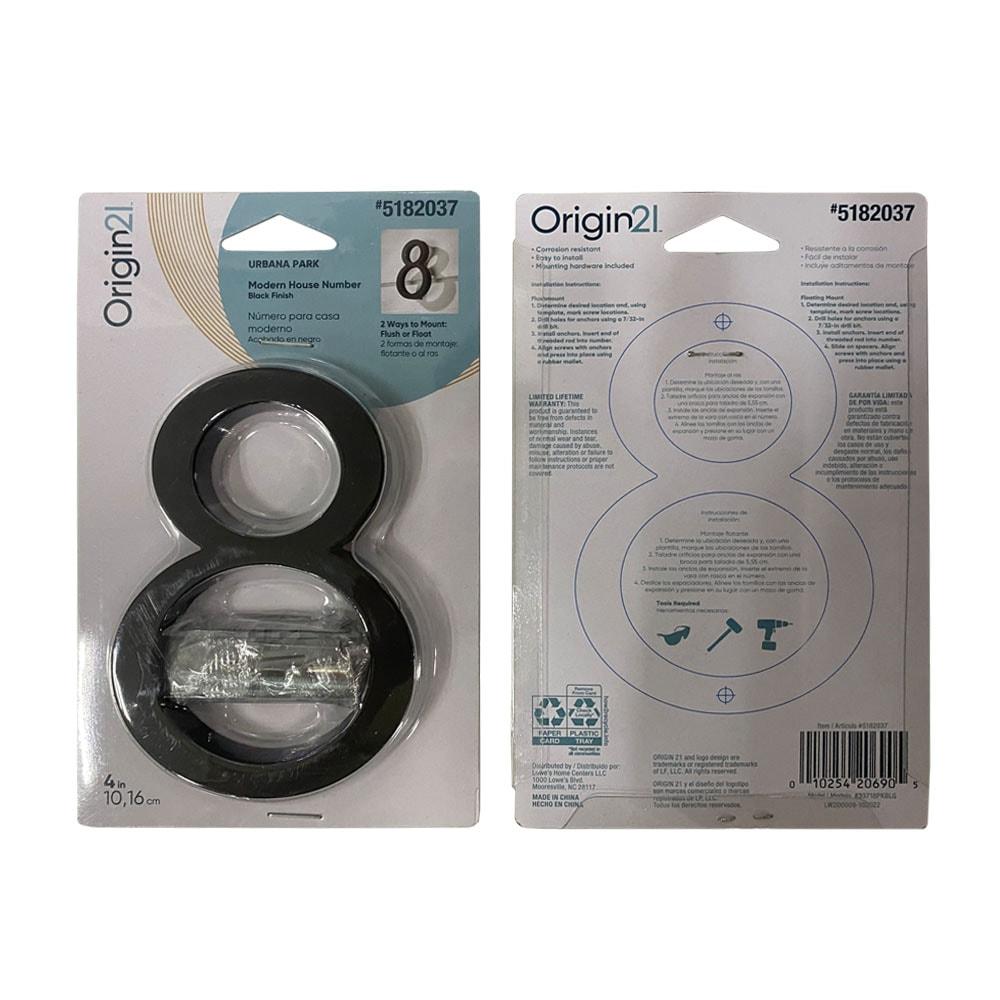 Montague Metal Products Inc. 4'' H Metal House Number