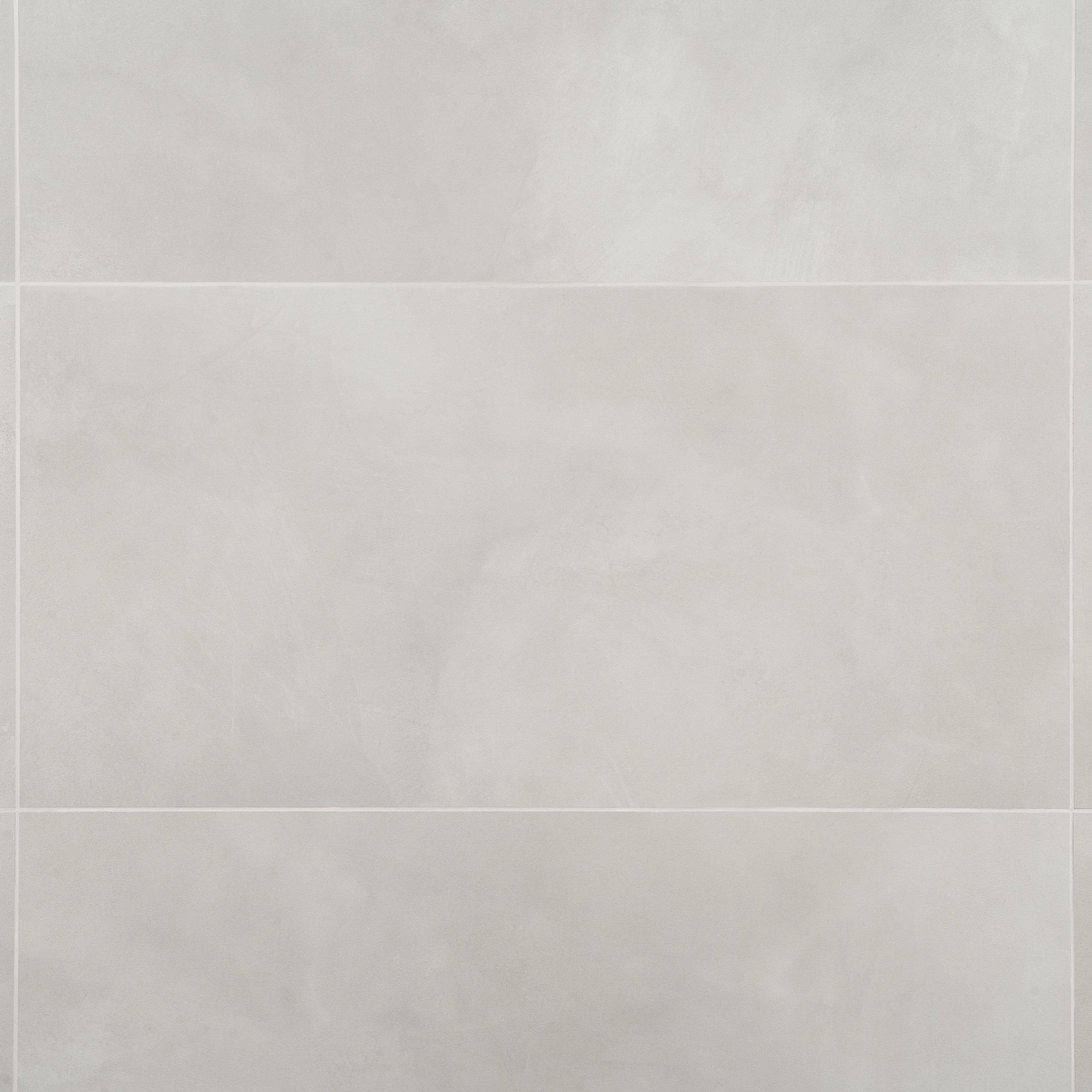 Bond Tile Ryx 15.74 in. x 31.49 in. Matte Porcelain Concrete Look Floor and Wall Tile (13.77 Sq. Ft. / Case)