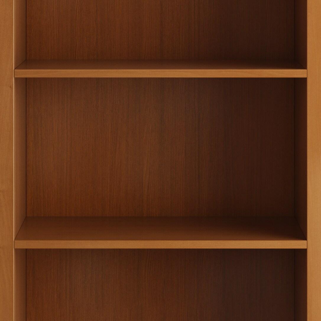 Simpli Home Amherst SOLID WOOD 5 Shelf Bookcase