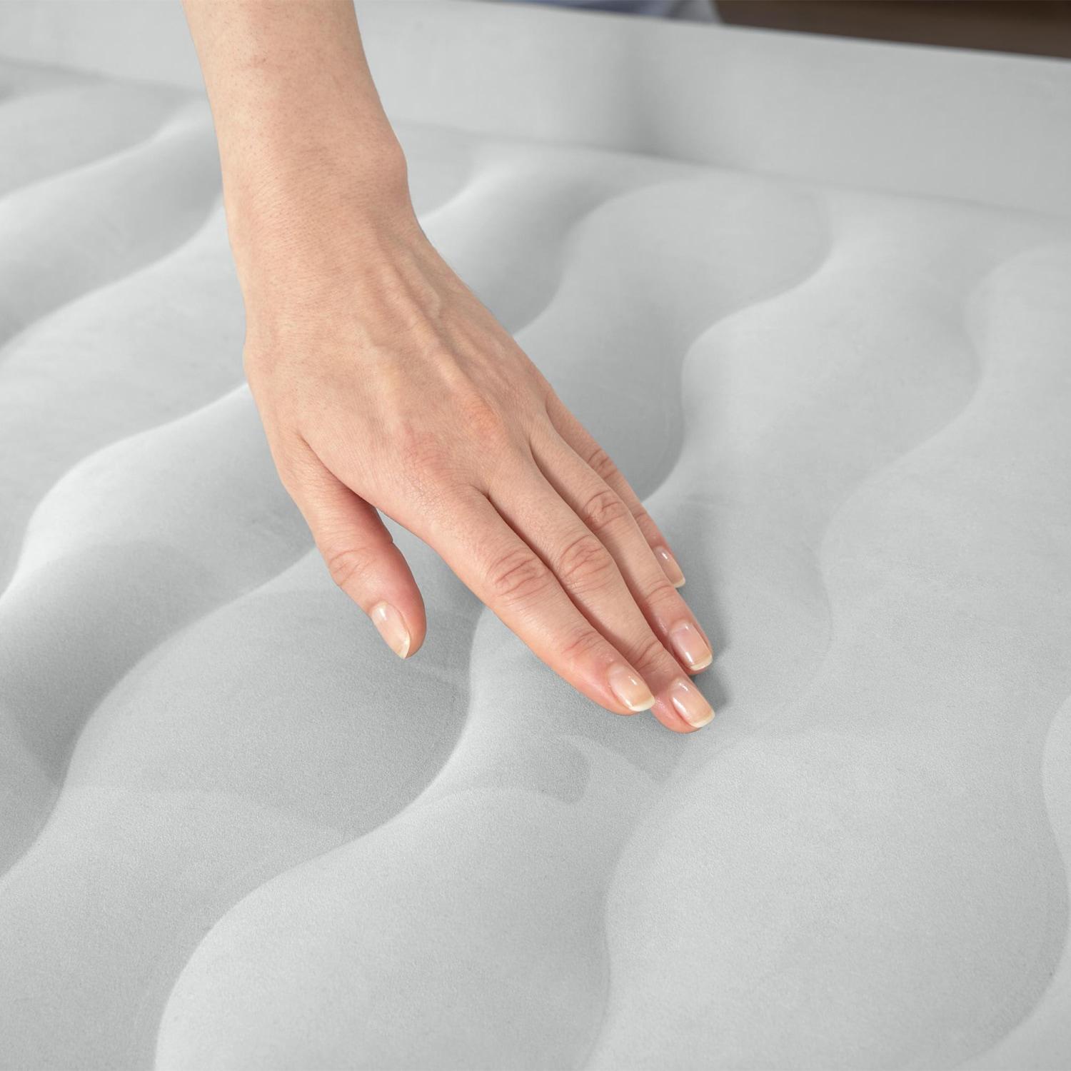 Bestway Sealy Tritech Inflatable Air Mattress Bed Queen 20" with Built-In AC Pump & Bag