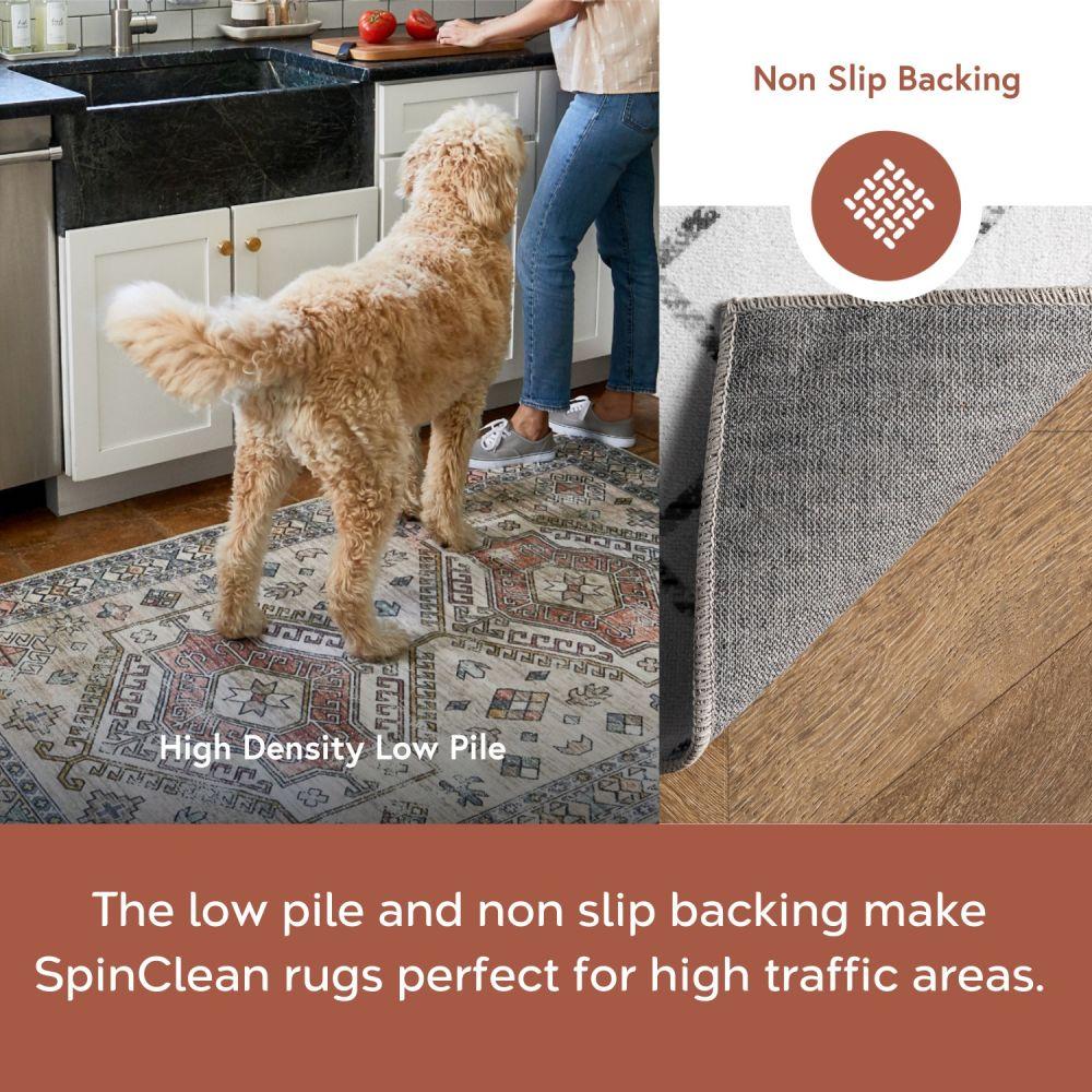 Nuloom Blythe Trellis 3x5 Machine Washable Accent Indoor Area Rug for Living Room Bedroom Dining Room Entryway Kitchen, Grey/Off White