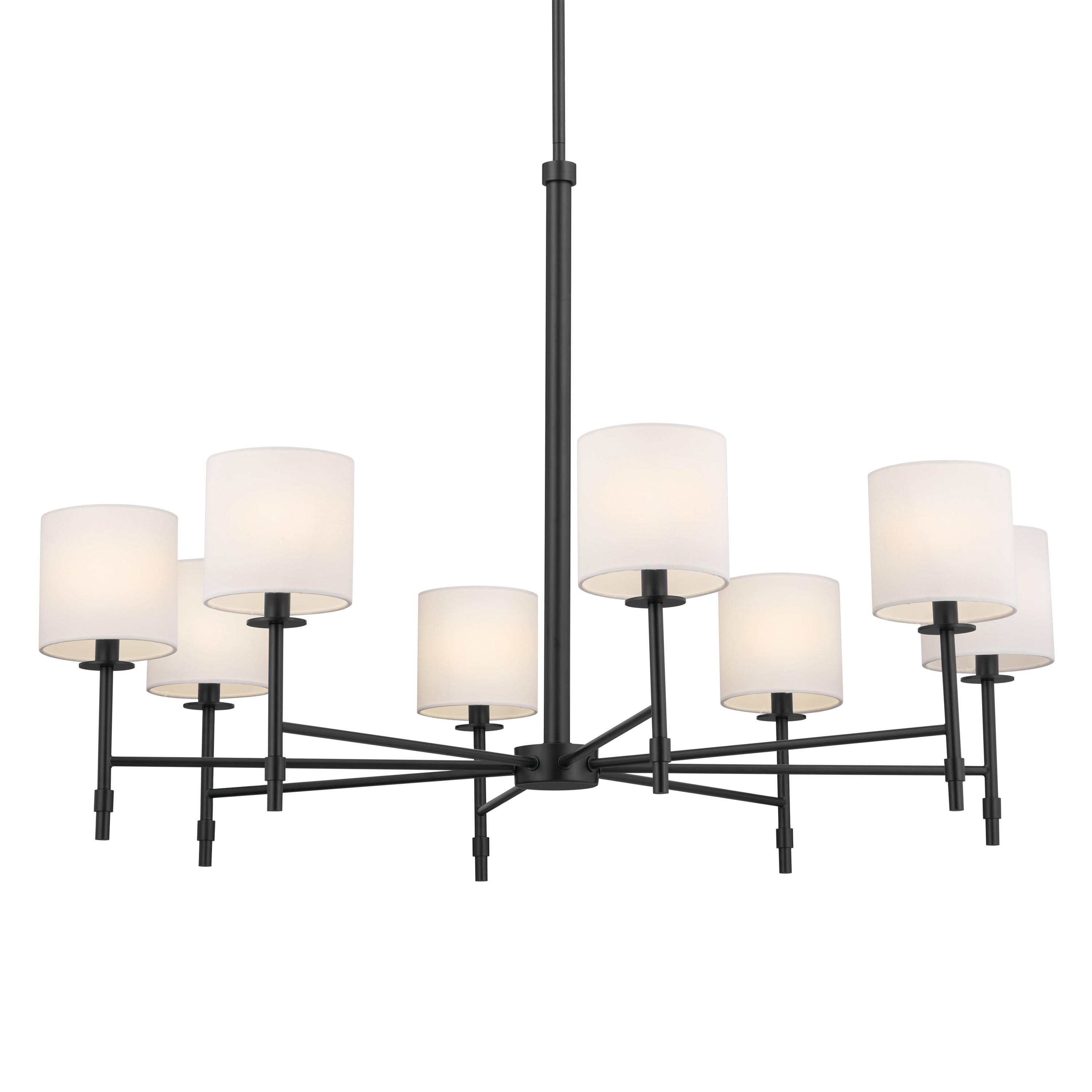 Kichler Lighting Ali 8 - Light Chandelier in  Black