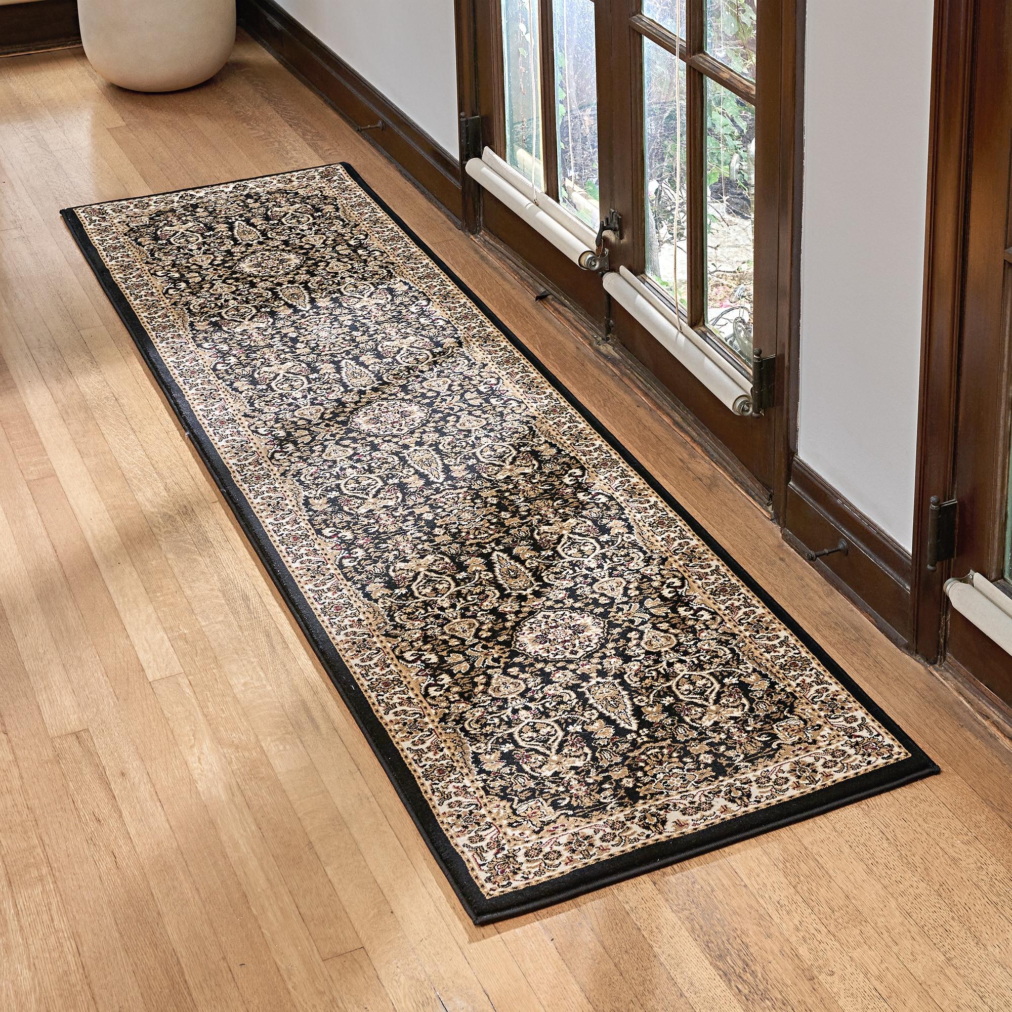 Gertmenian Majestic Vernon Traditional Oriental Floral Wide Border Area Rug
