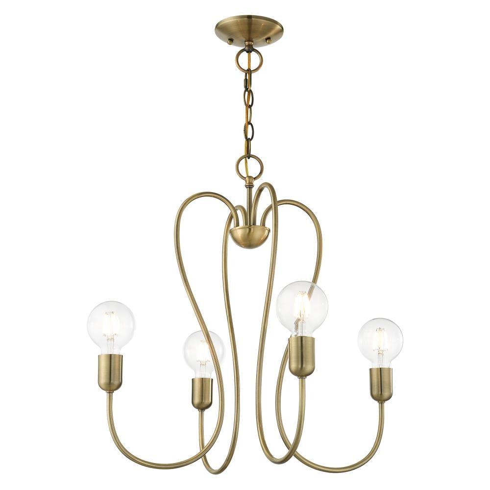 Livex Lighting - Lucerne - 4 Light Chandelier in New Traditional Style - 20