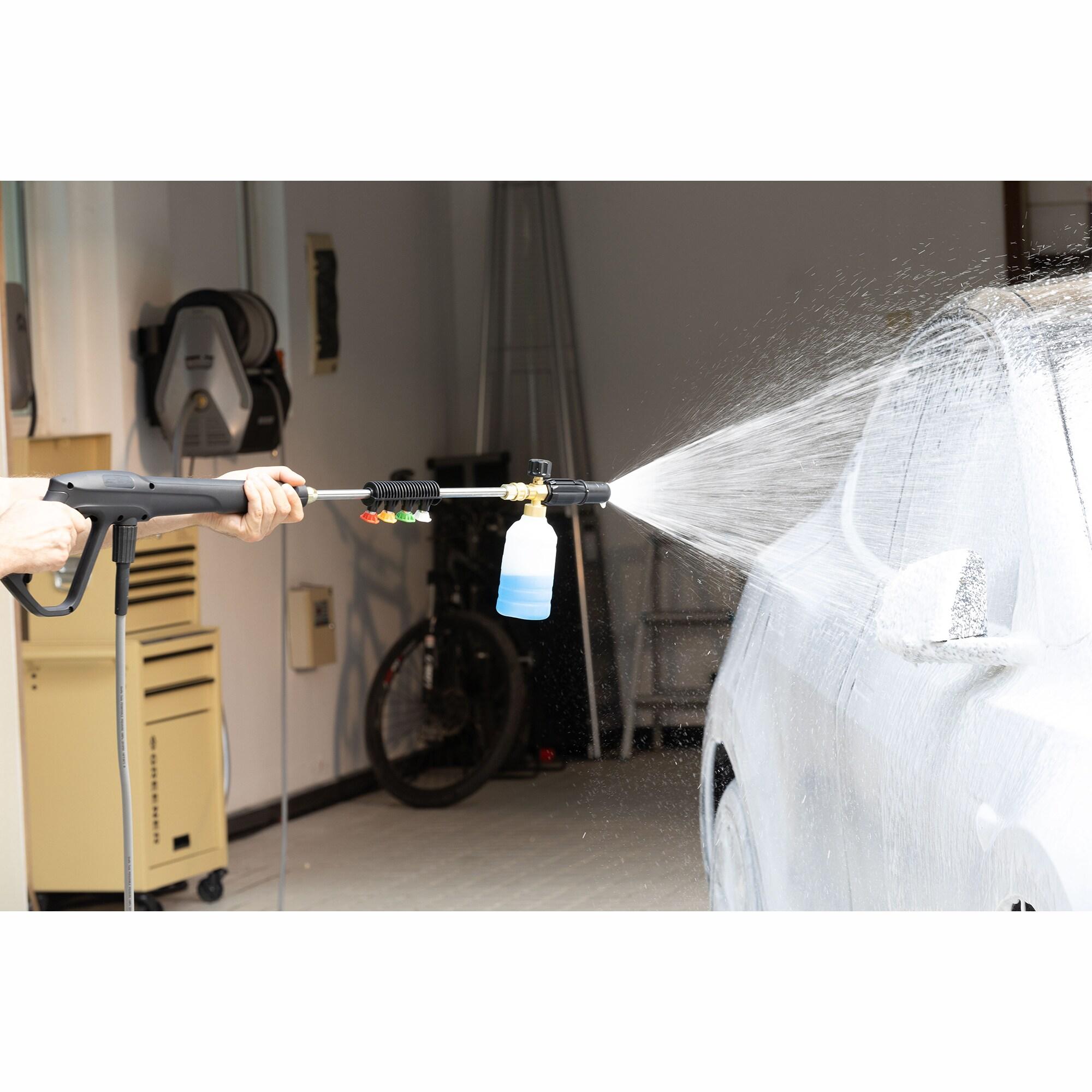 Giraffe Tools Grandfalls G30 2400-PSI 1.1-GPM Cold Water Electric Pressure washer with 4 Spray Tips
