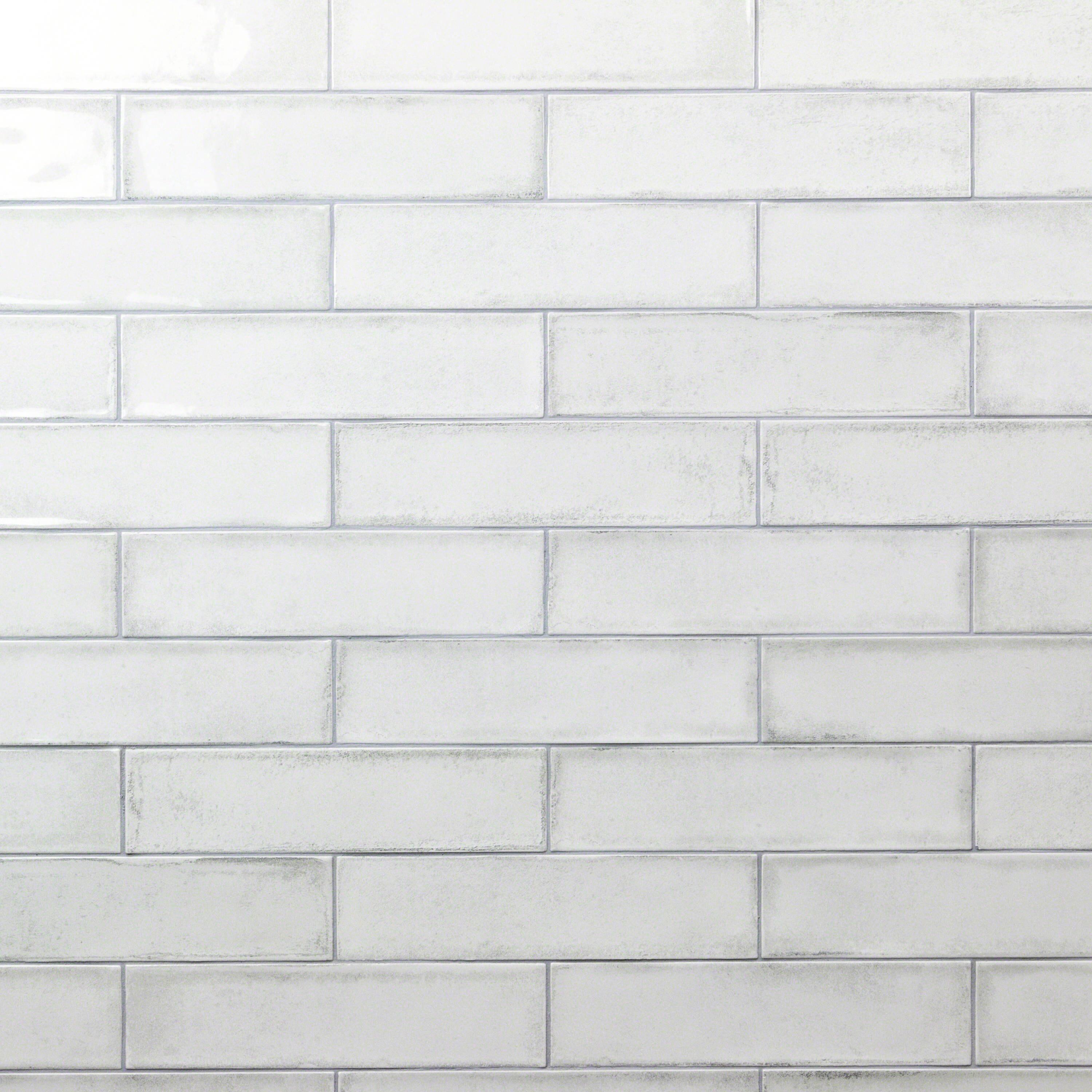 Chateau 3" x 12" Polished Ceramic Subway Wall Tile (5.38 Sq. Ft. / Case)