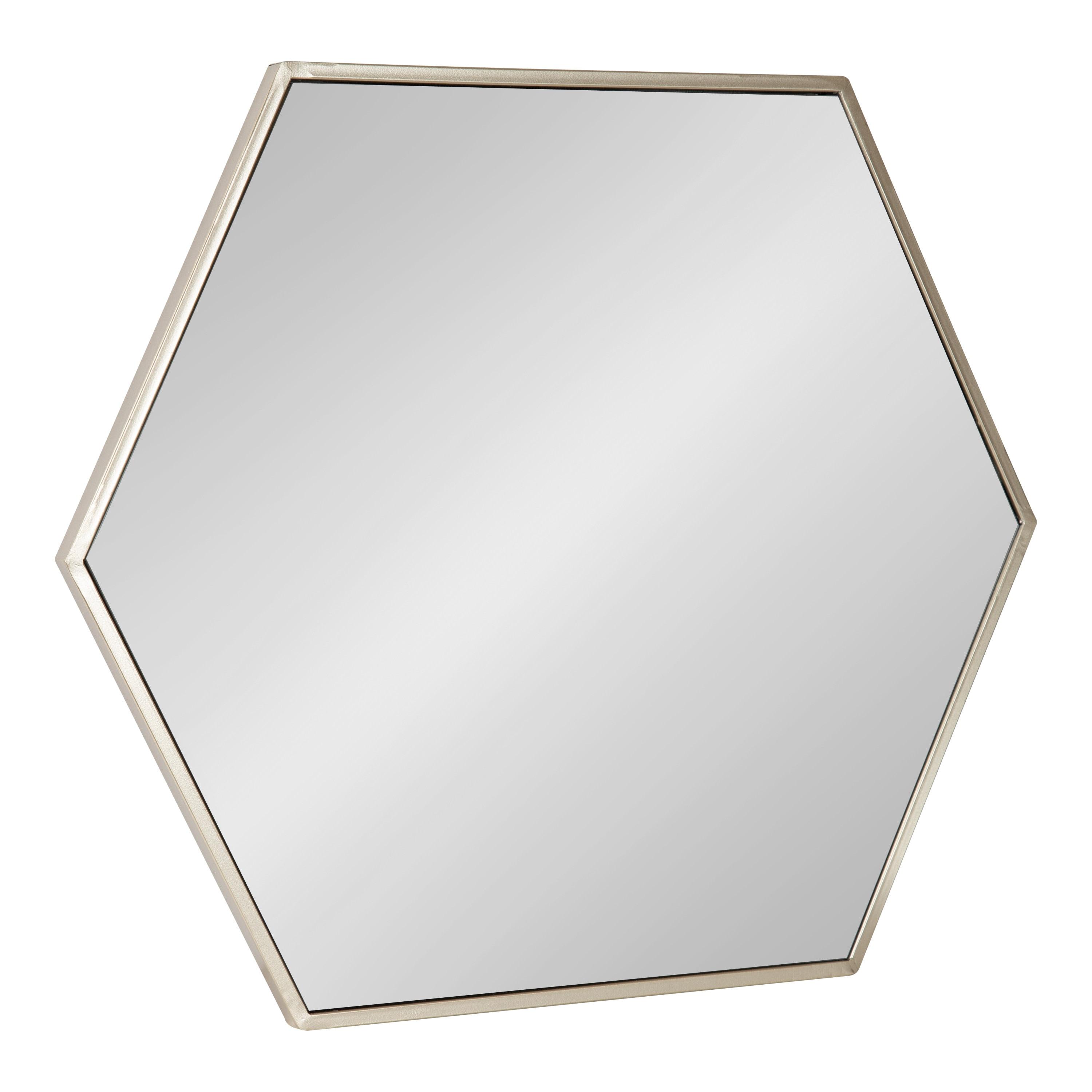 Breckler Metal Flat Wall Mirror