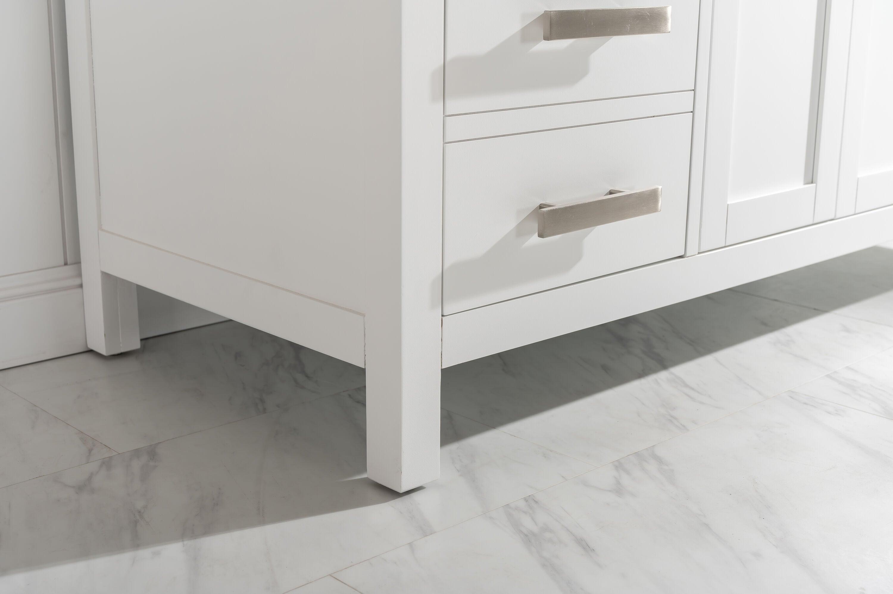 Design Element Valentino 54" Single Sink Vanity in White