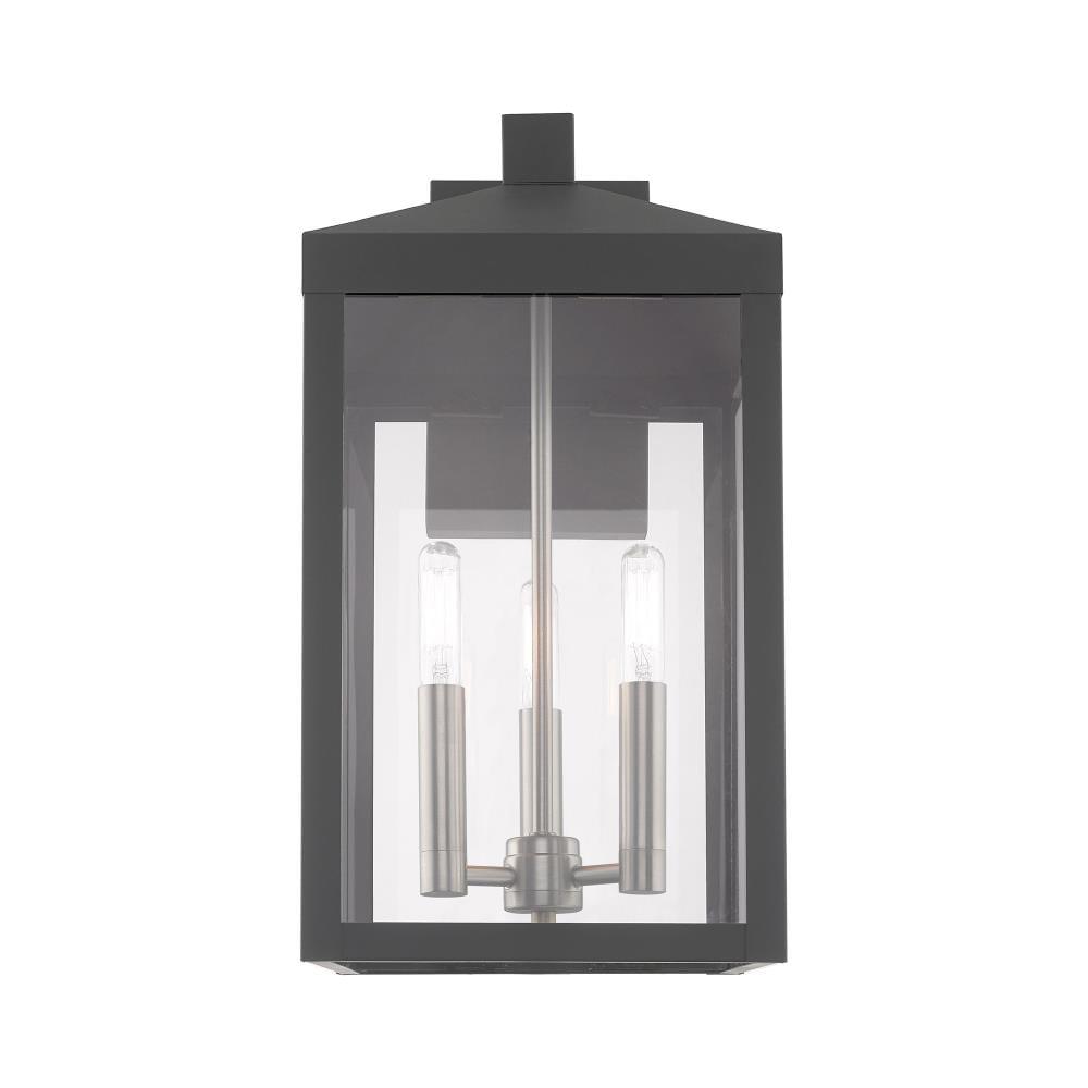 Livex Lighting Nyack 3 - Light Wall Light in  Scandinavian Gray