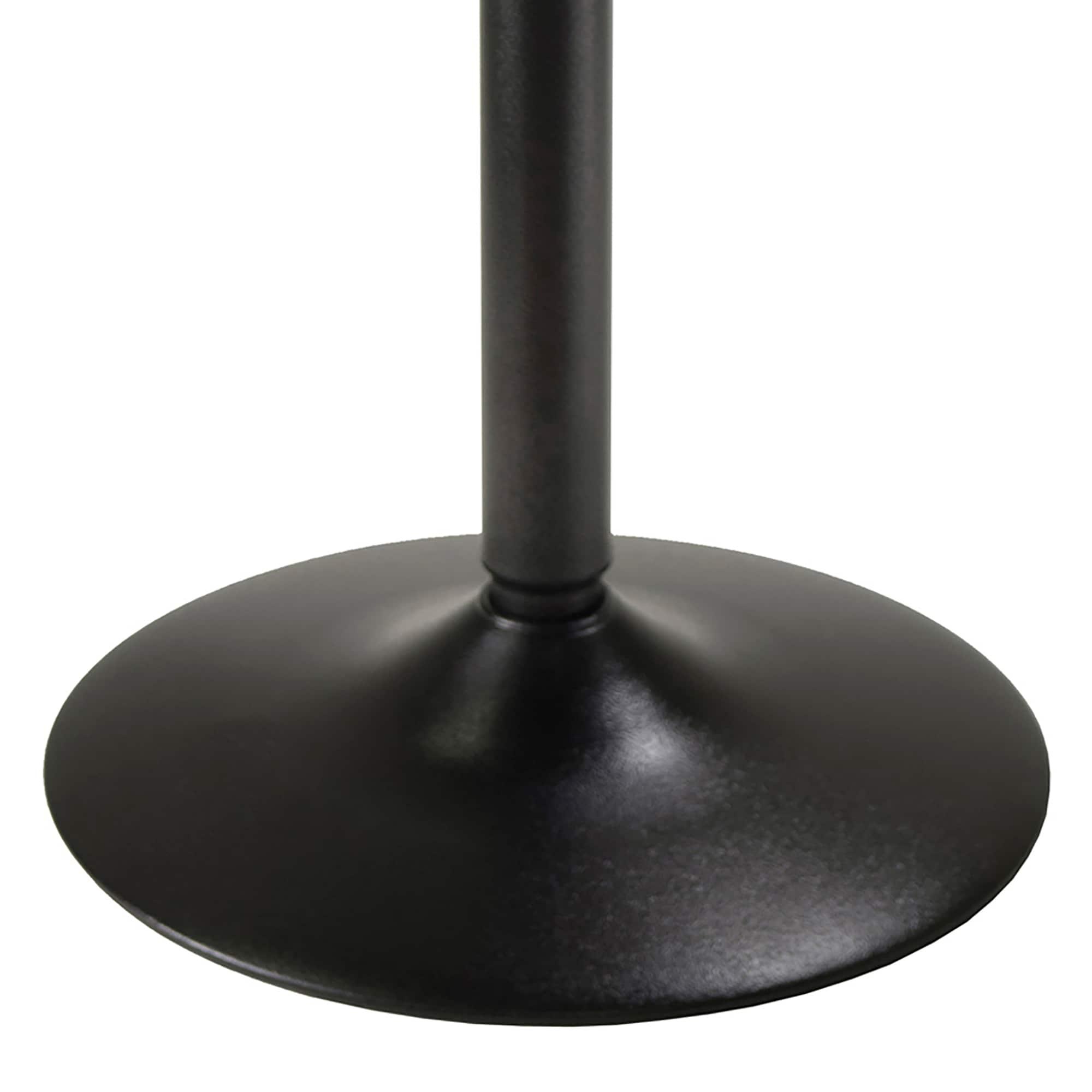 Skyline Decor 2 Person 23.62'' L x 35.15'' H Solid + Manufactured Wood High Top Table