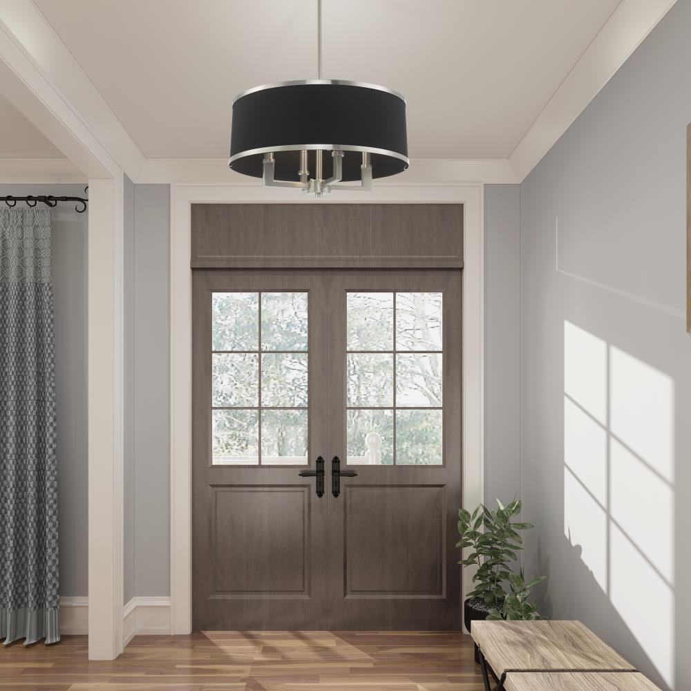 Livex Lighting Park Ridge 4 - Light Chandelier in  Brushed Nickel