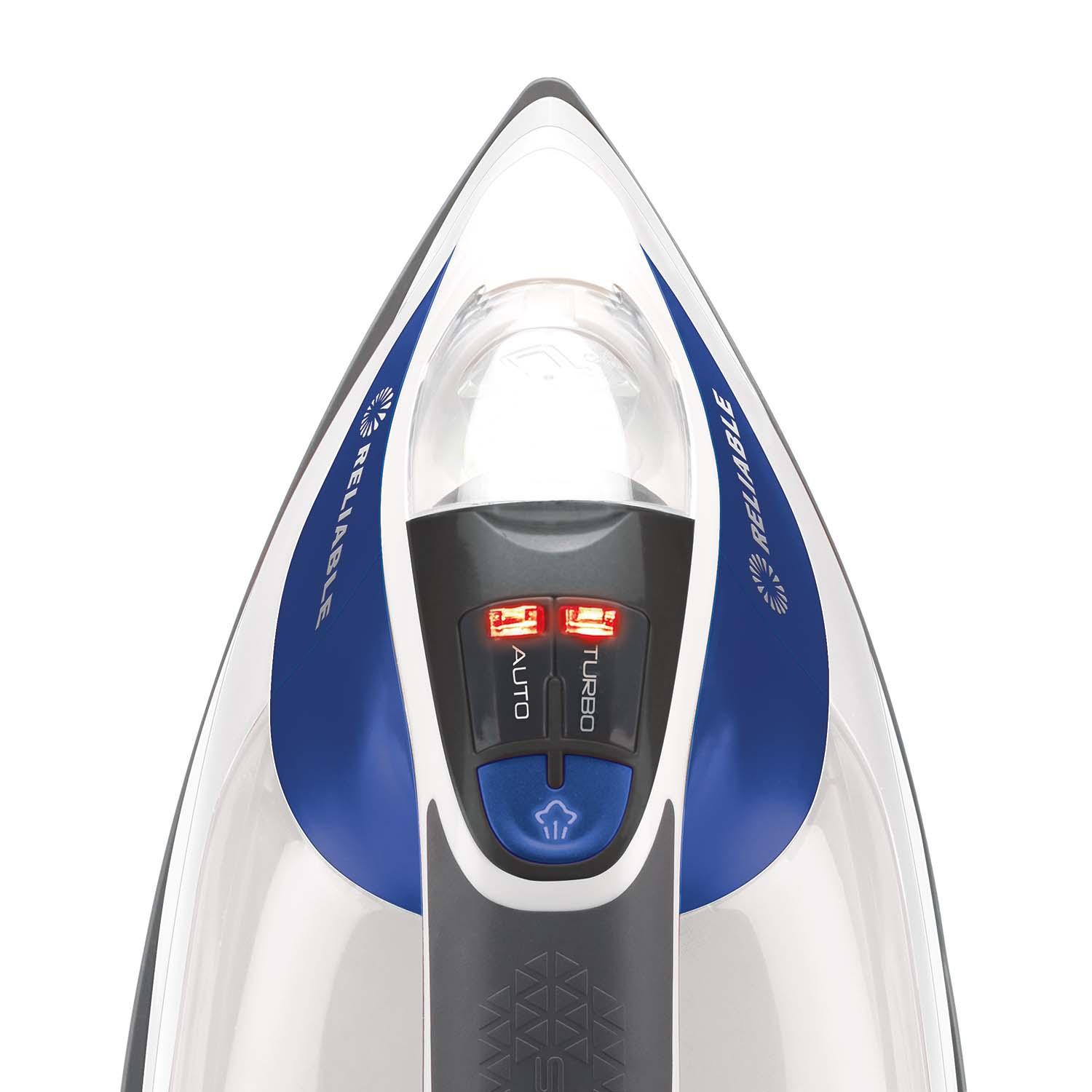 Reliable Corporation Reliable Velocity 1800W Home Steam Iron - Compact Vapor Generator Iron with Anodized Aluminum