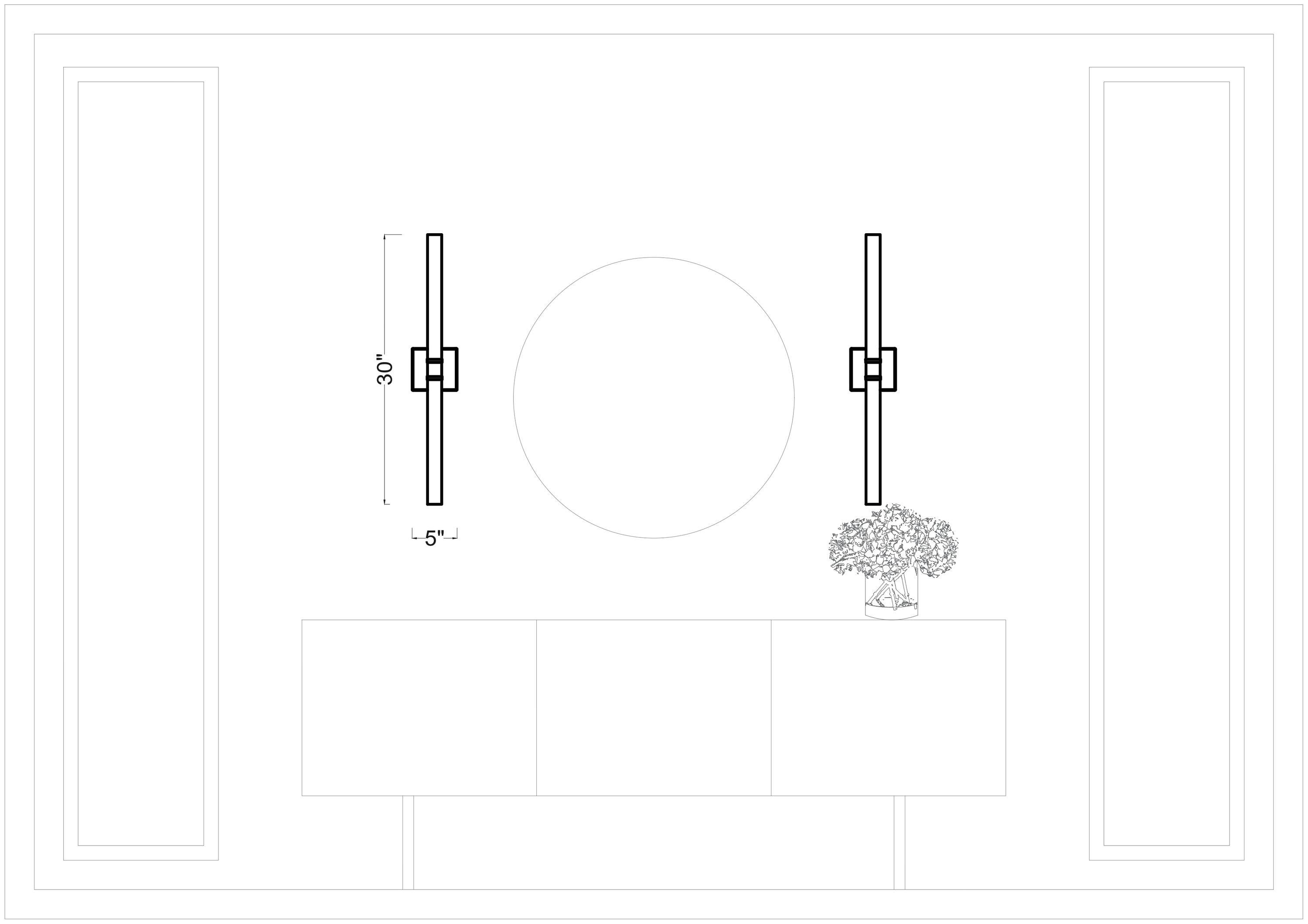 Evelien 2 Light Frosted Dimmable Vanity Light