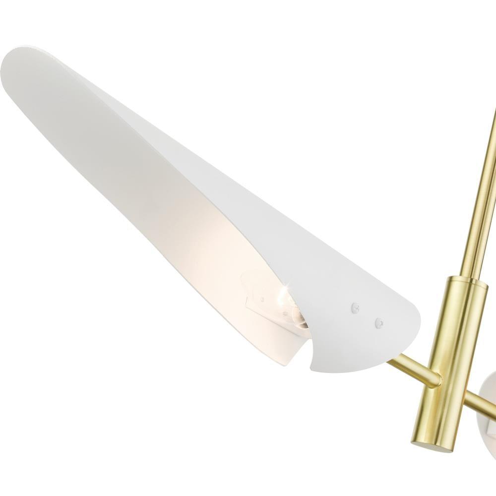 Livex Lighting Capistrano 2 - Light Chandelier in  Satin Brass